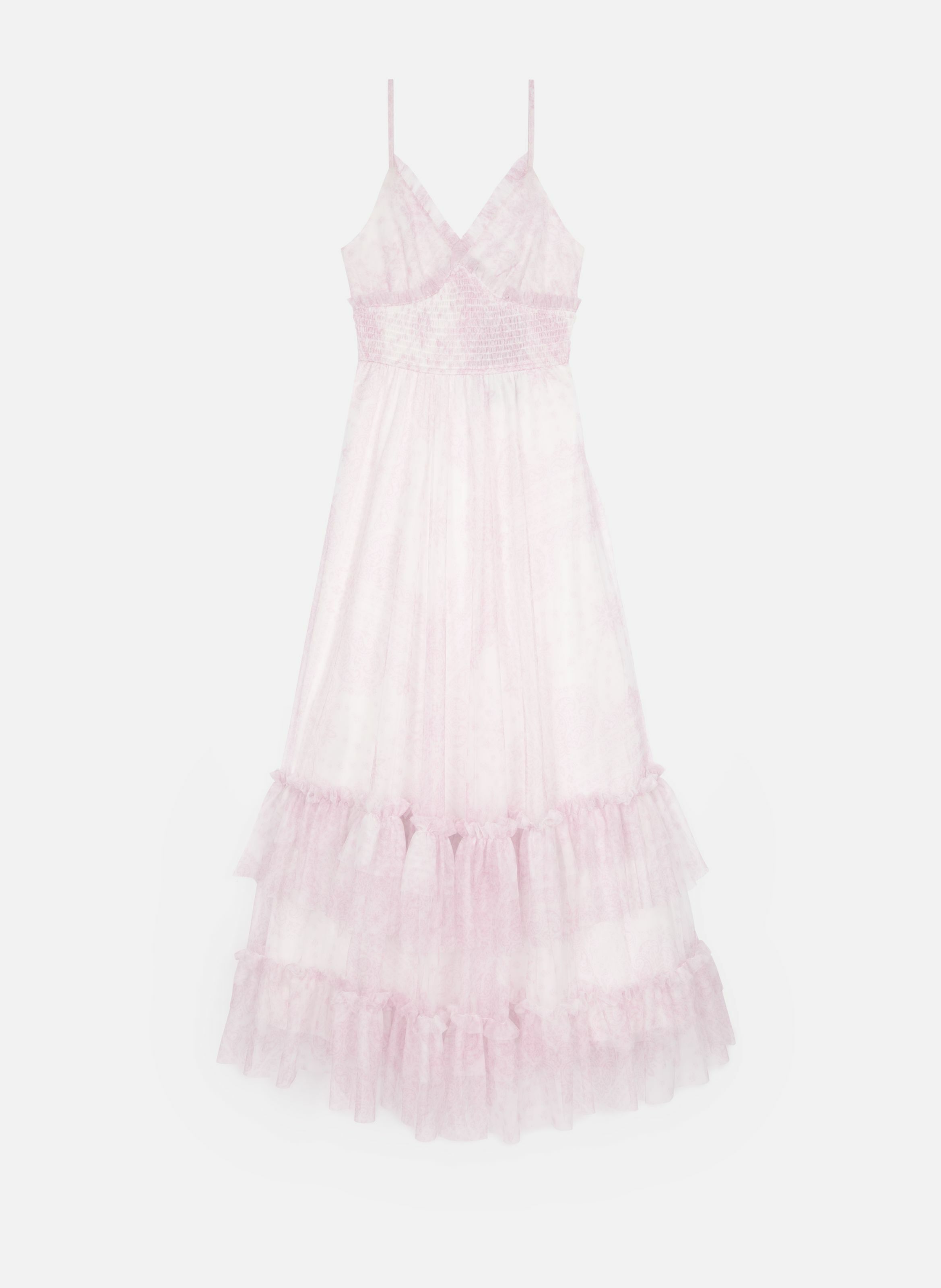 Robe longue en tulle imprimé THE KOOPLES 