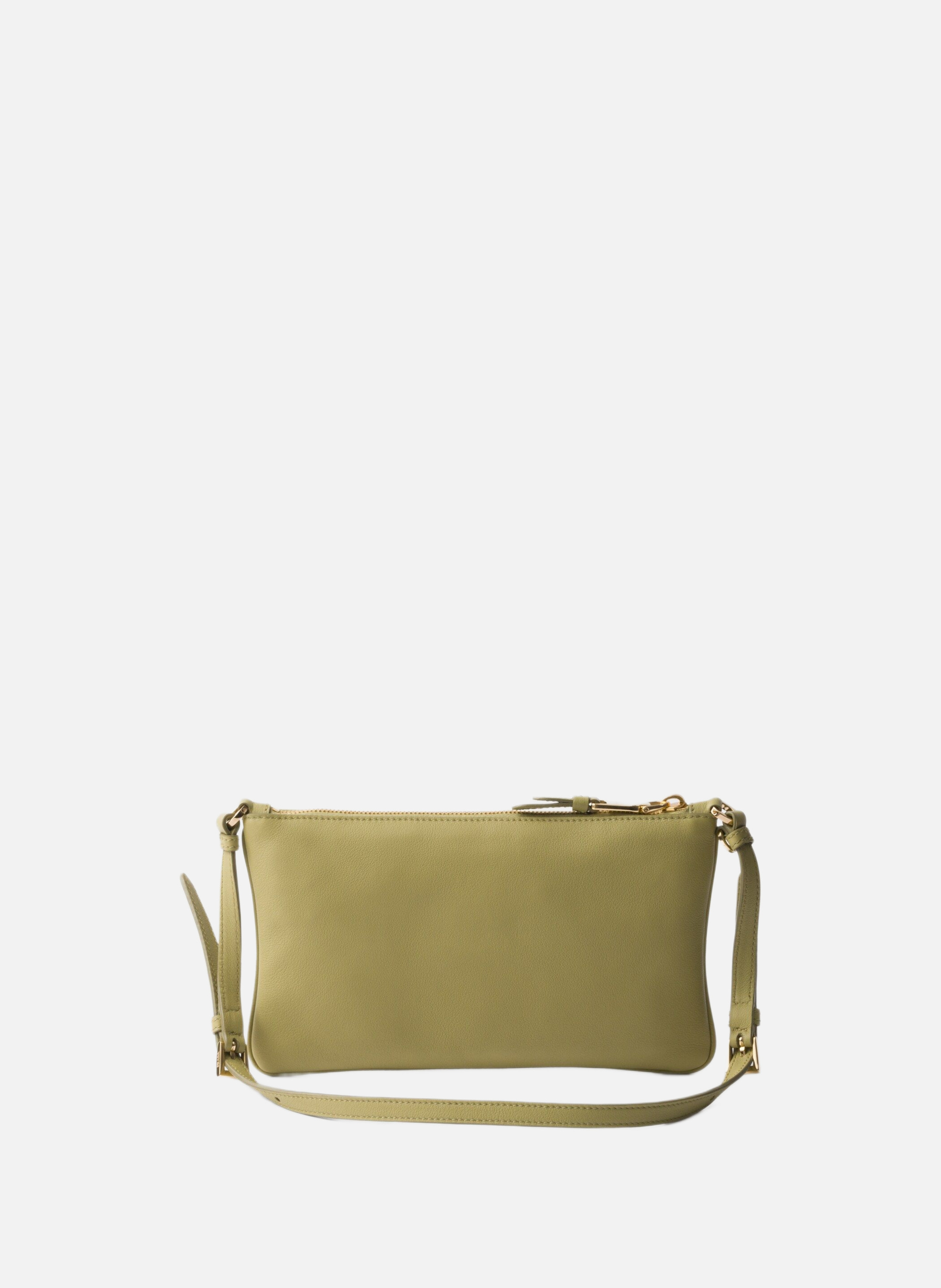 Pochette en cuir PRADA Vert