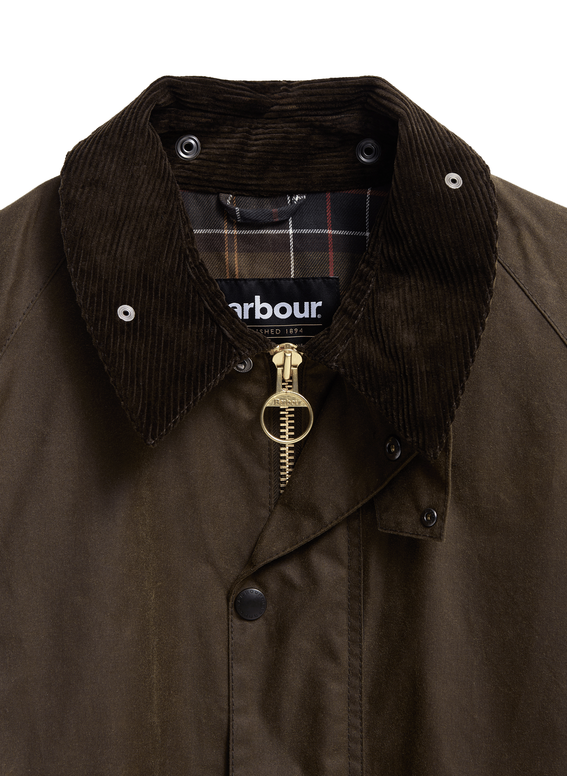 Veste d&#039;extérieur en coton BARBOUR Marron