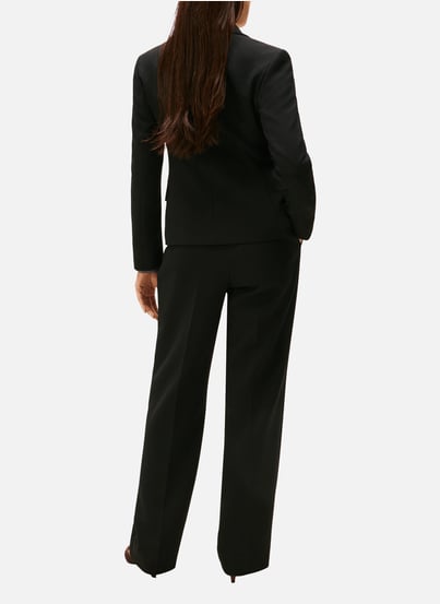 Fitted blazer with embroidered crest TOMMY HILFIGER Fitted blazer with embroidered crest TOMMY HILFIGER