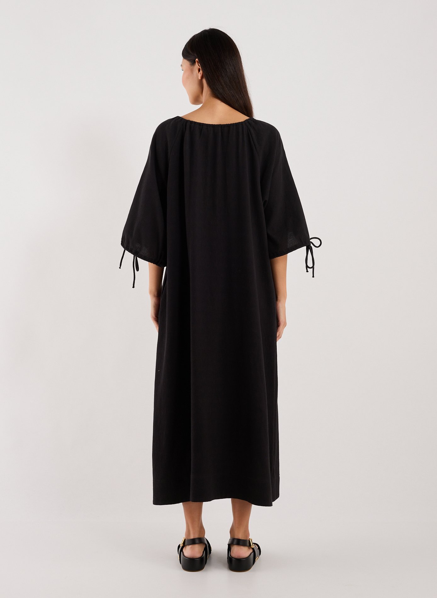 Robe longue ample Salago SAMSOE SAMSOE Noir