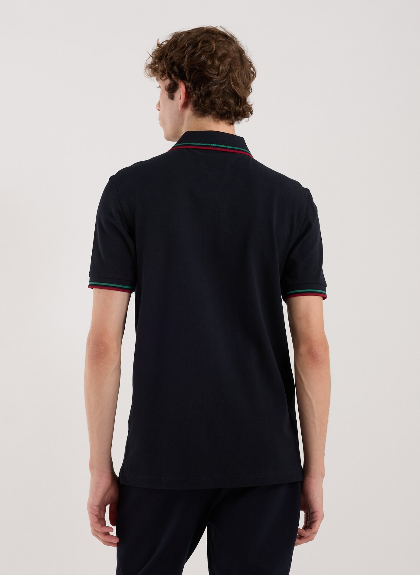 Polo en coton piqué FRED PERRY Bleu