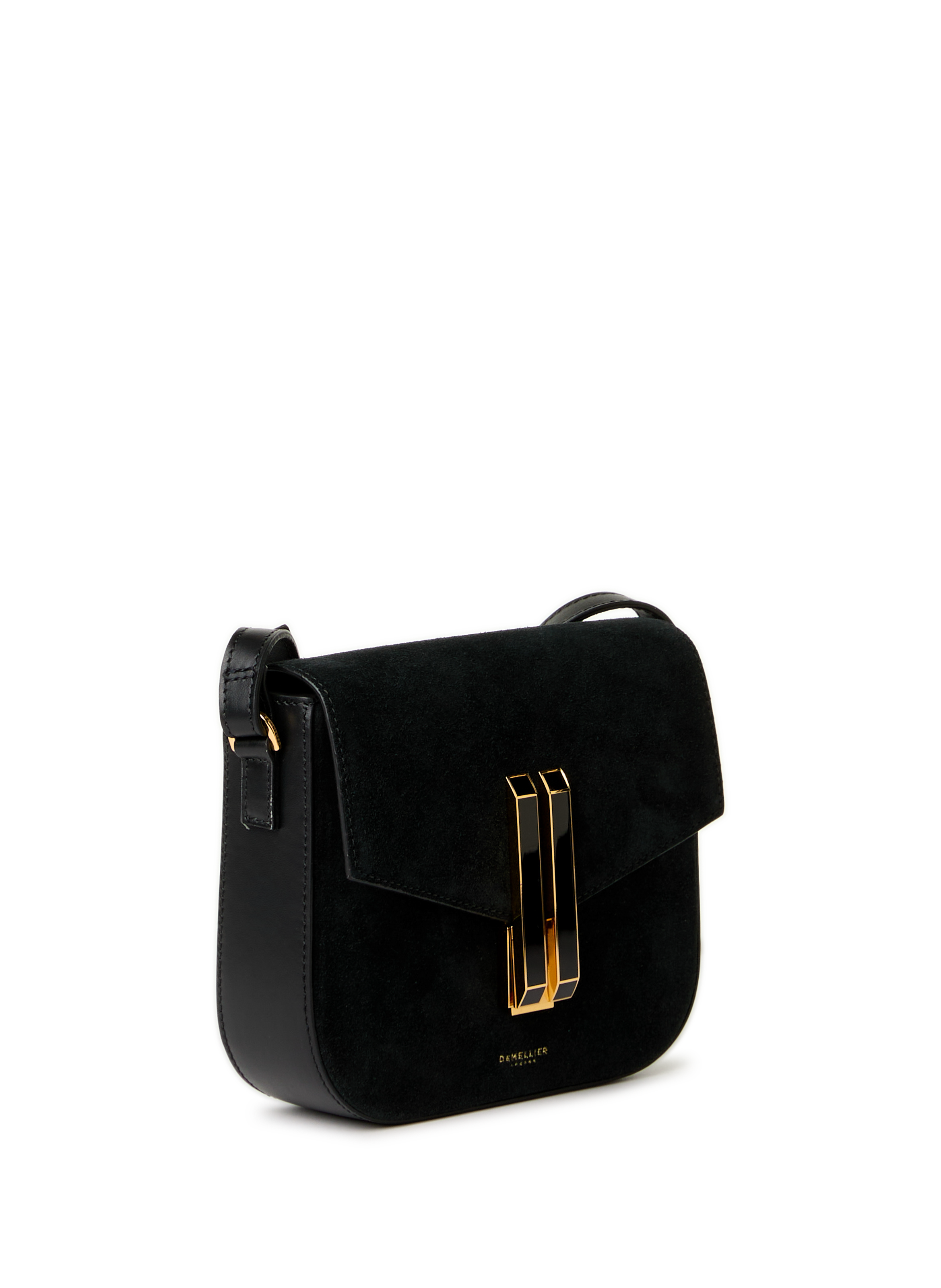 Sac bandoulière en cuir DEMELLIER LONDON Noir