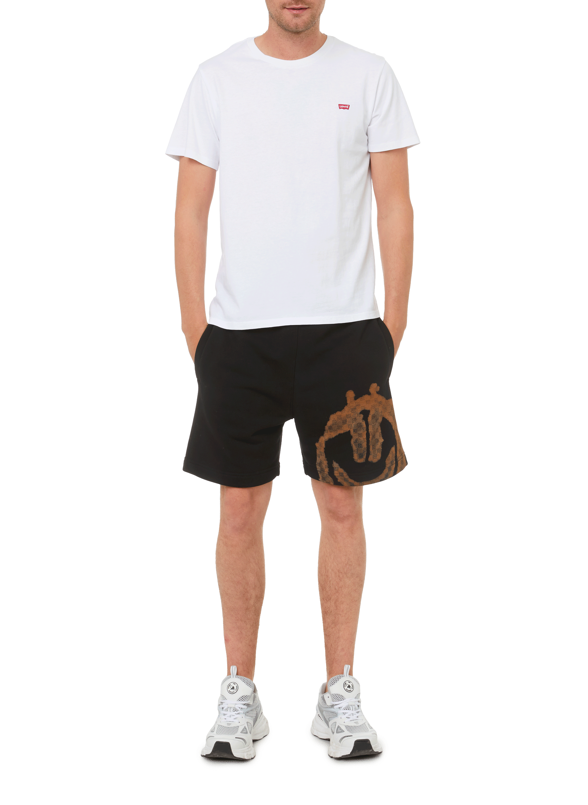 Cotton logo T-shirt LEVI'S White