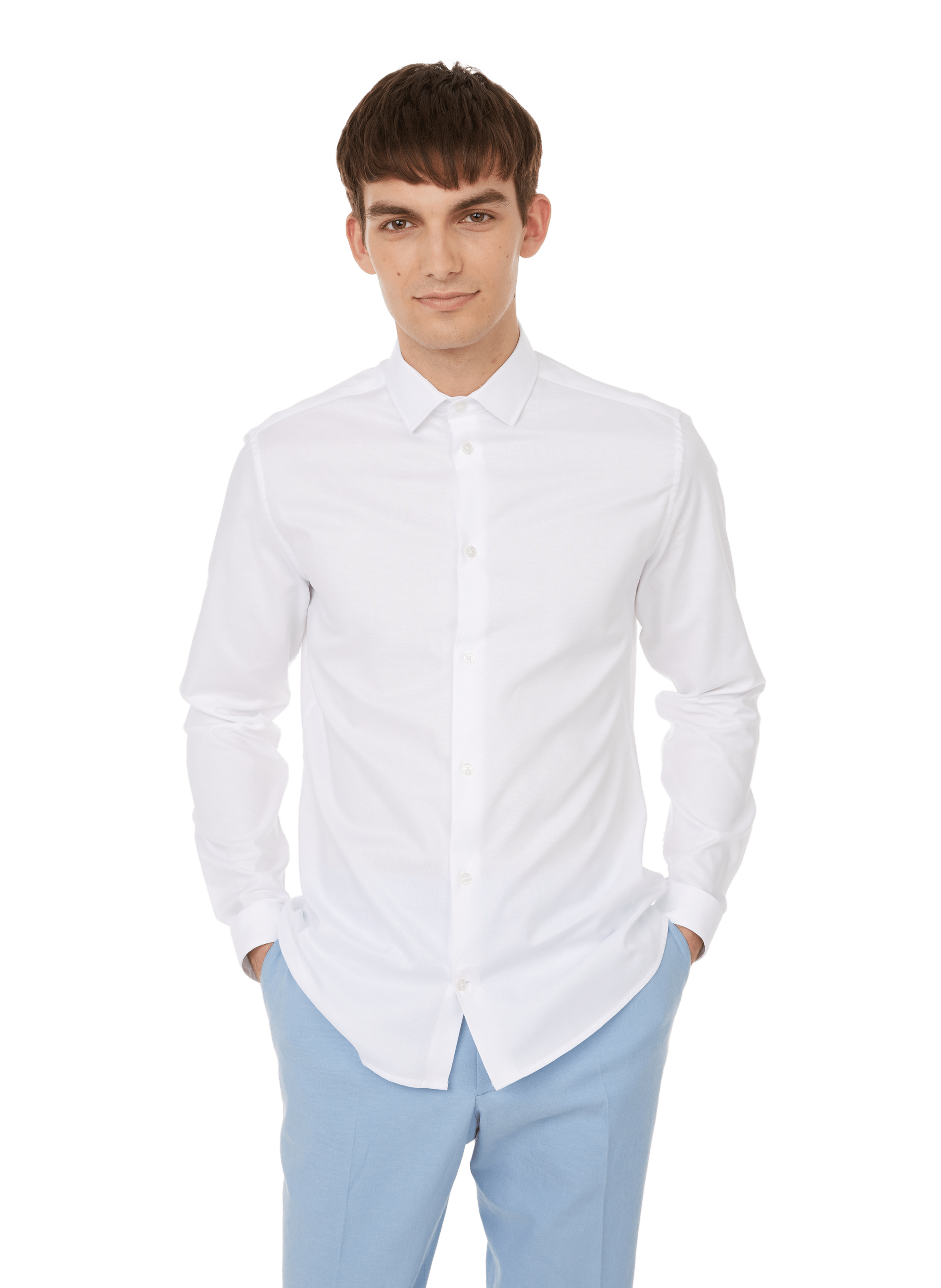 Cotton shirt AU PRINTEMPS PARIS White