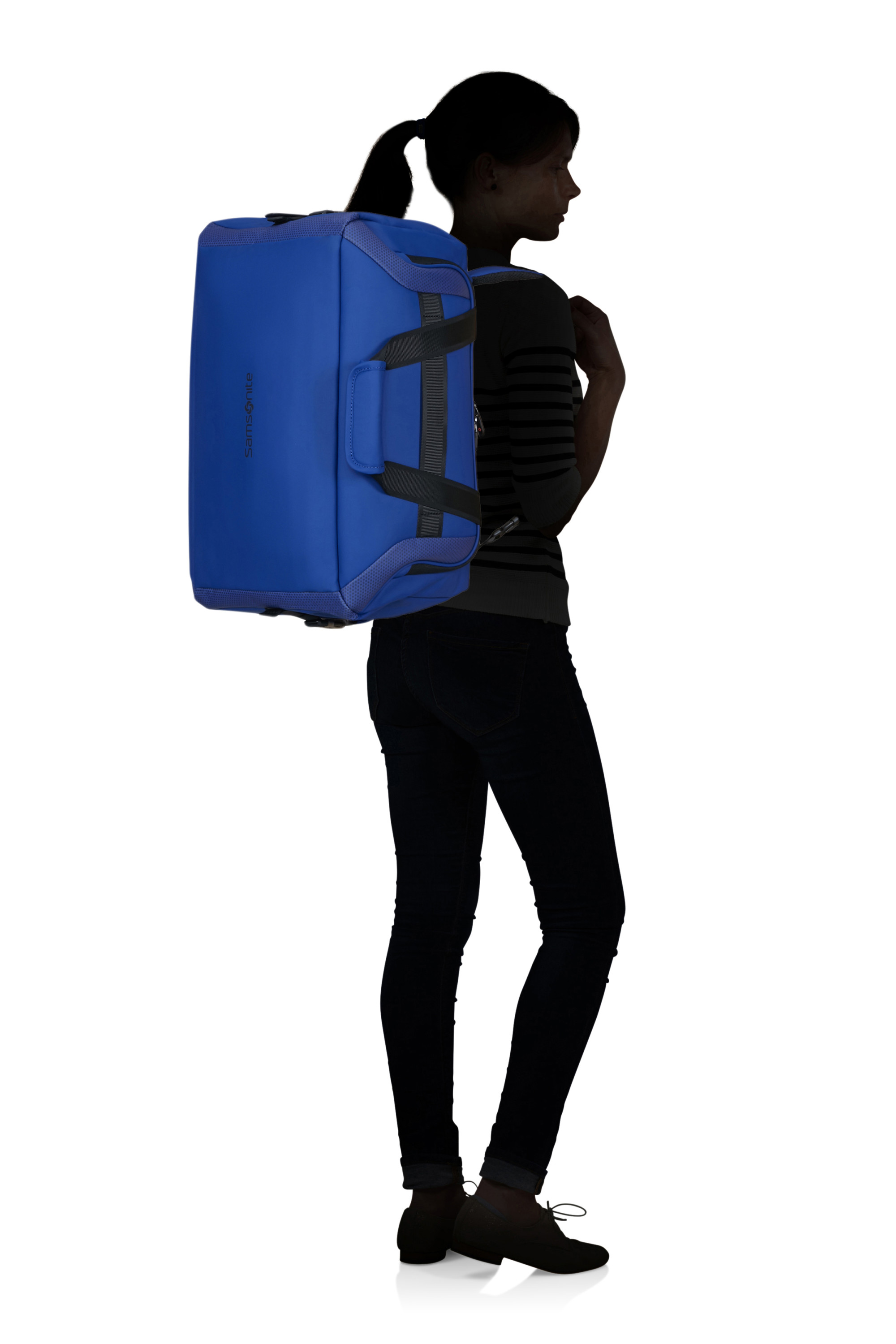 Glazed sac de voyage SAMSONITE Bleu