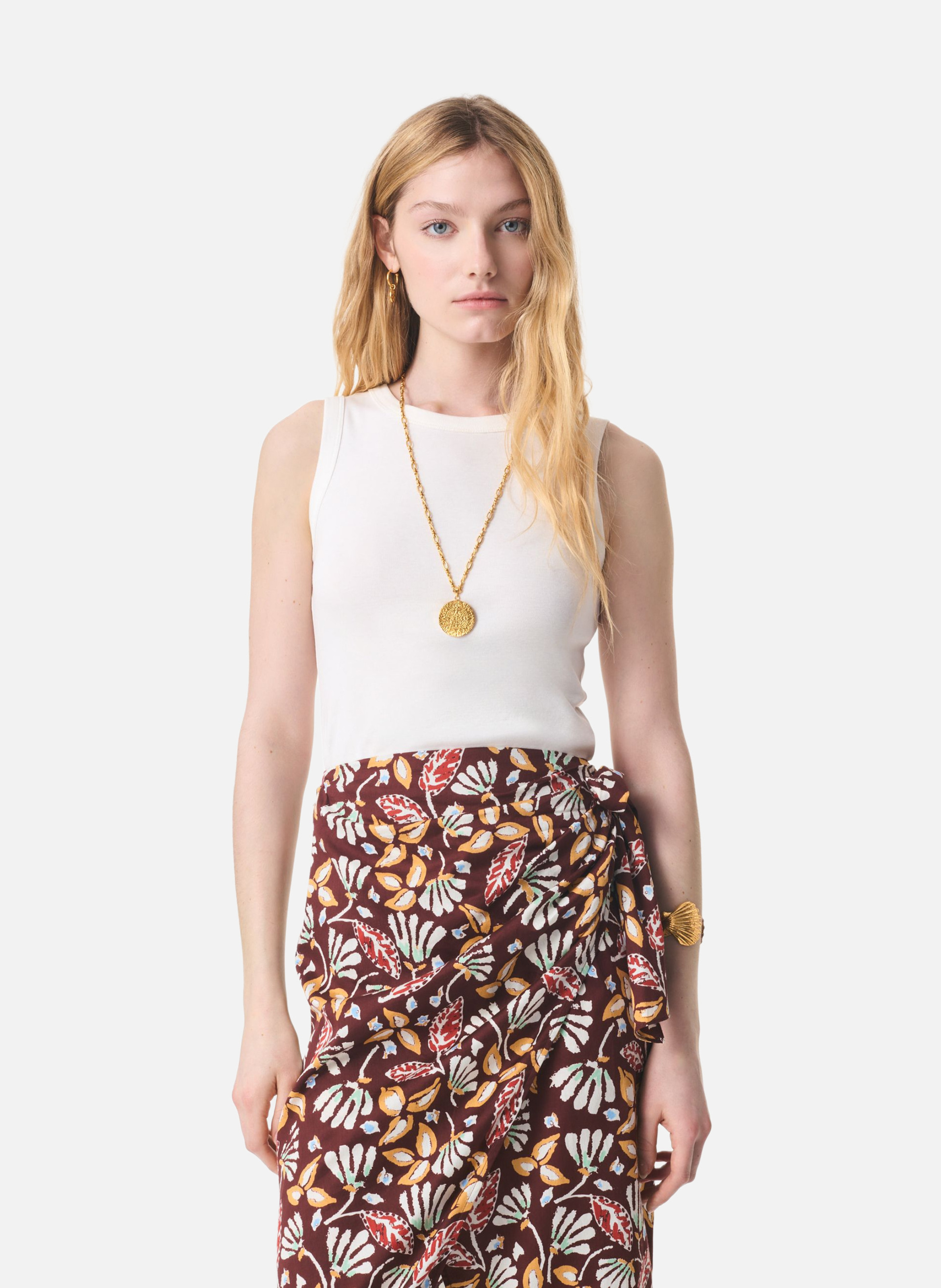 Débardeur gaia VANESSA BRUNO Blanc