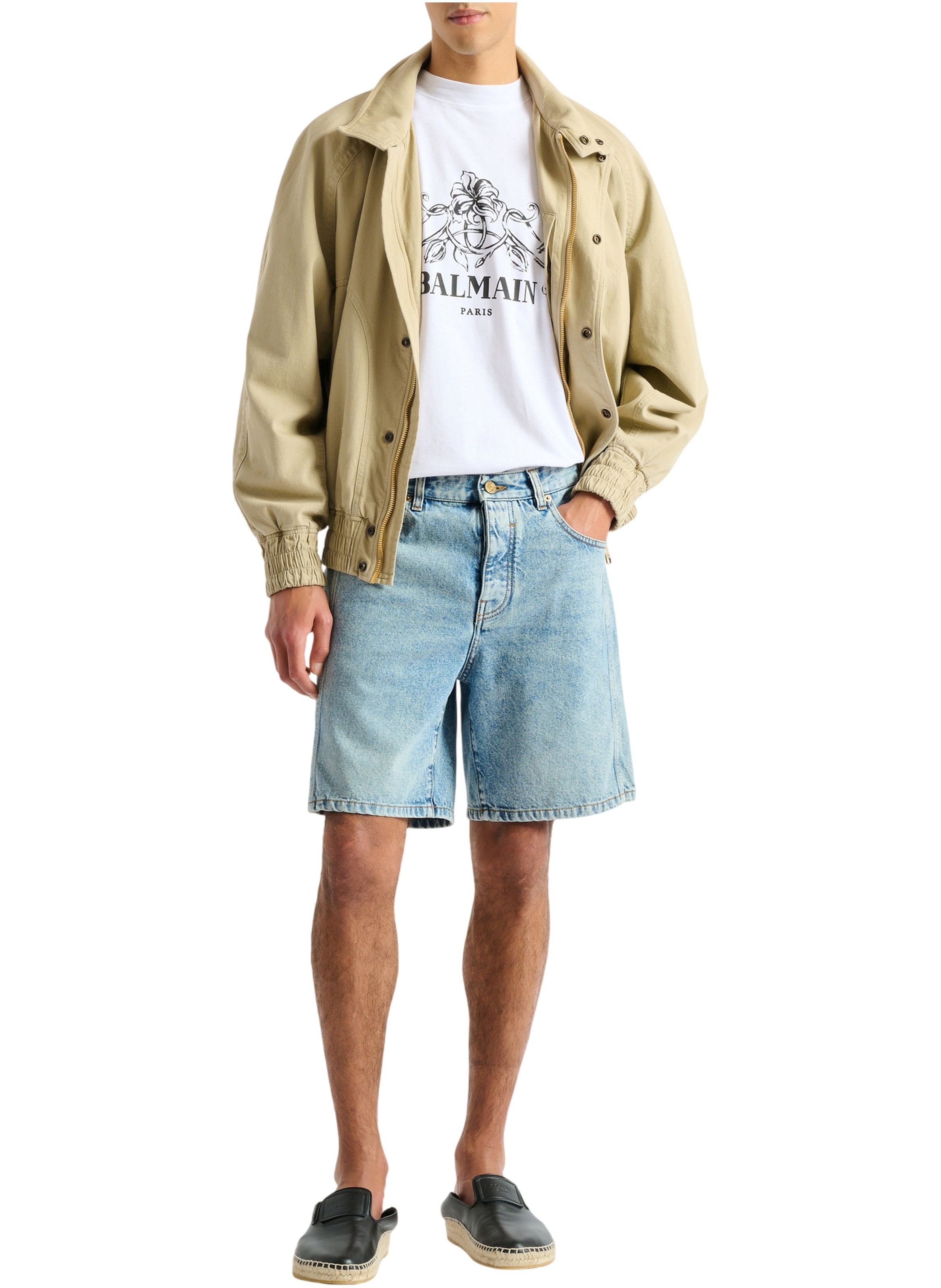 T-shirt balmain vine imprimé BALMAIN Blanc