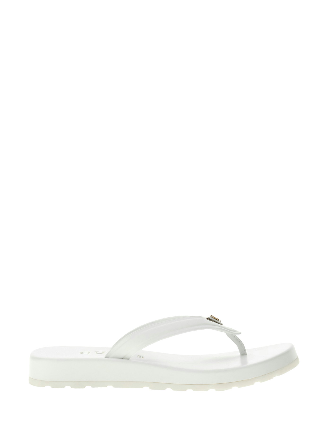 Candry logo sandals GUESS White
