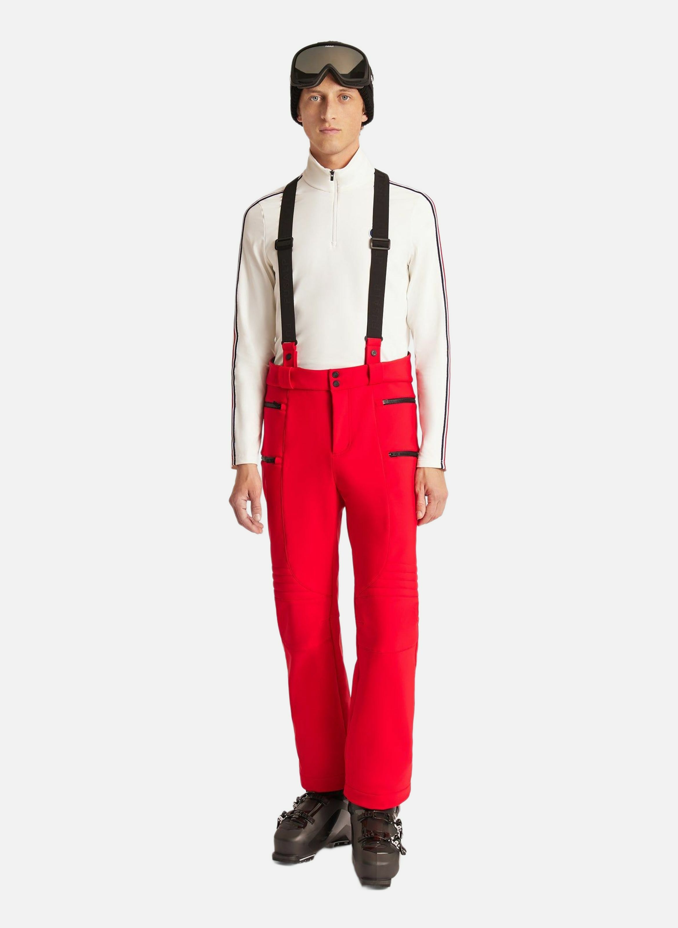 Pantalon de ski flash coupe regular FUSALP Rouge