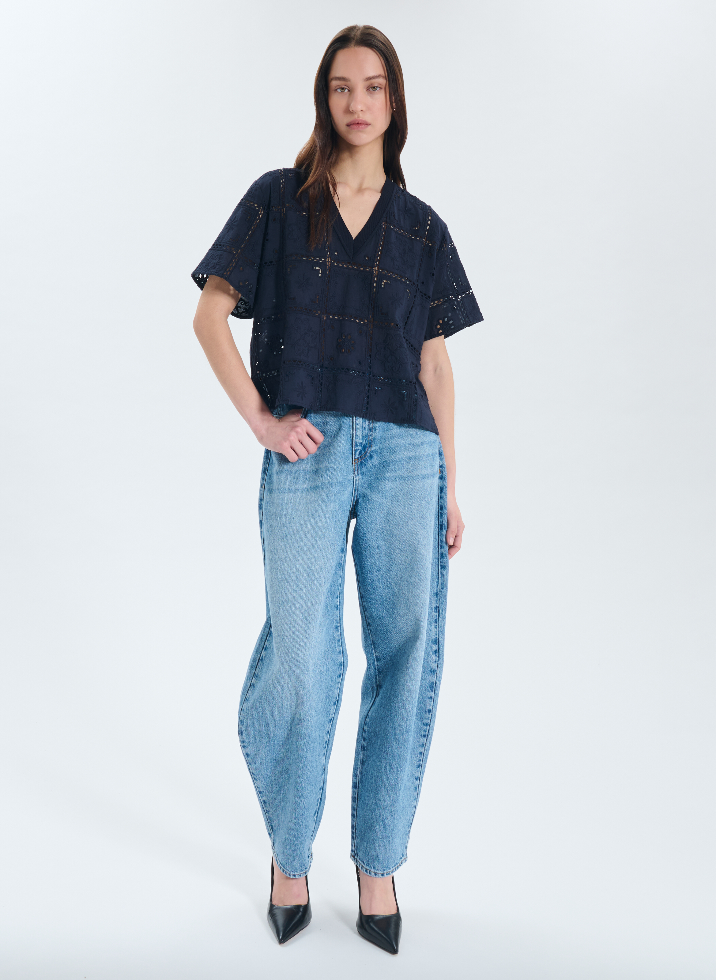 Top  tristan ZAPA Bleu