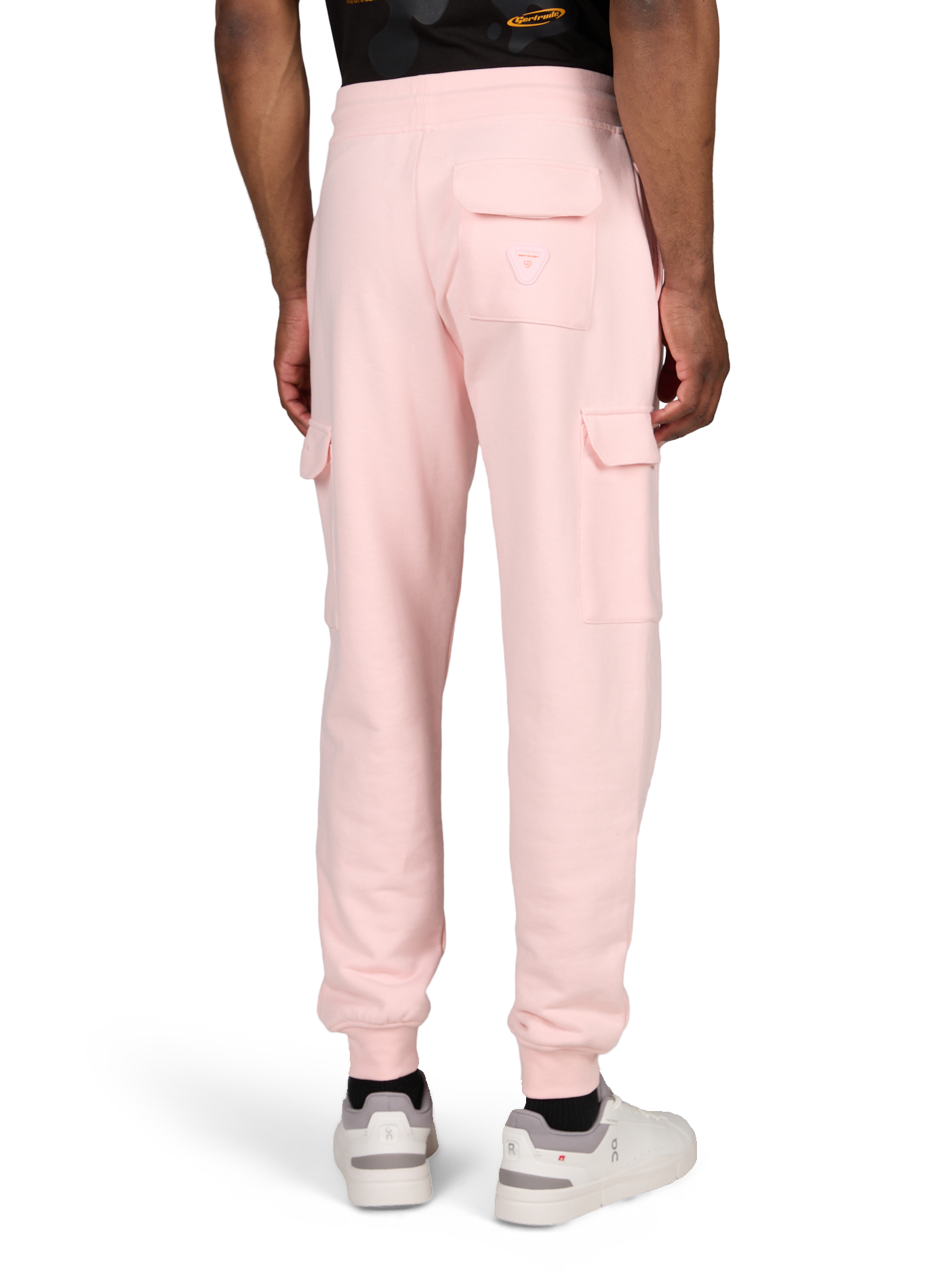 Jogging regular Martino à poches cargo en coton GERTRUDE ET GASTON Rose