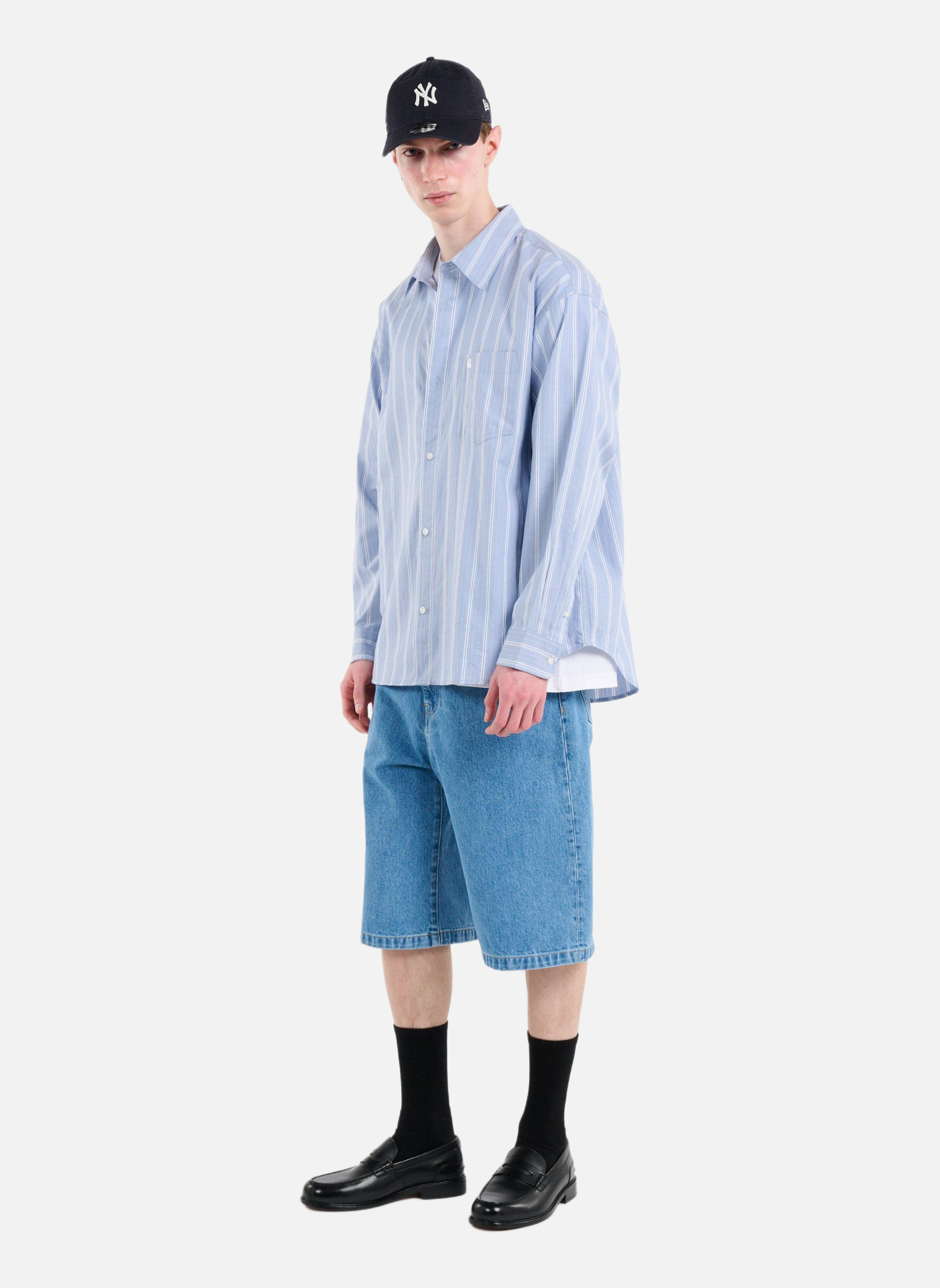 Chemise l/s beale shirt CARHARTT WIP Bleu