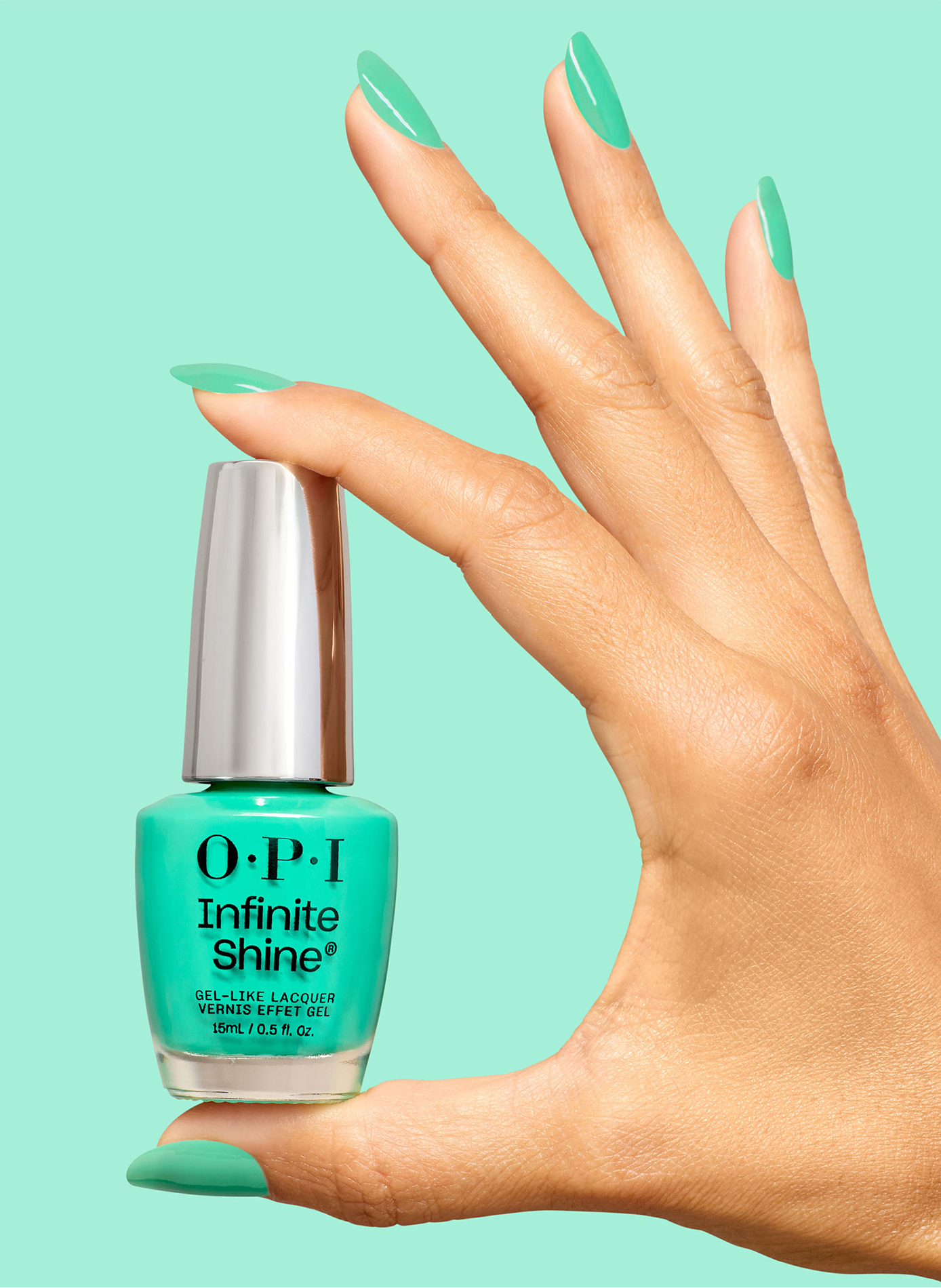 Infinite Shine - Follow the Ice Green Truck OPI Vert moyen
