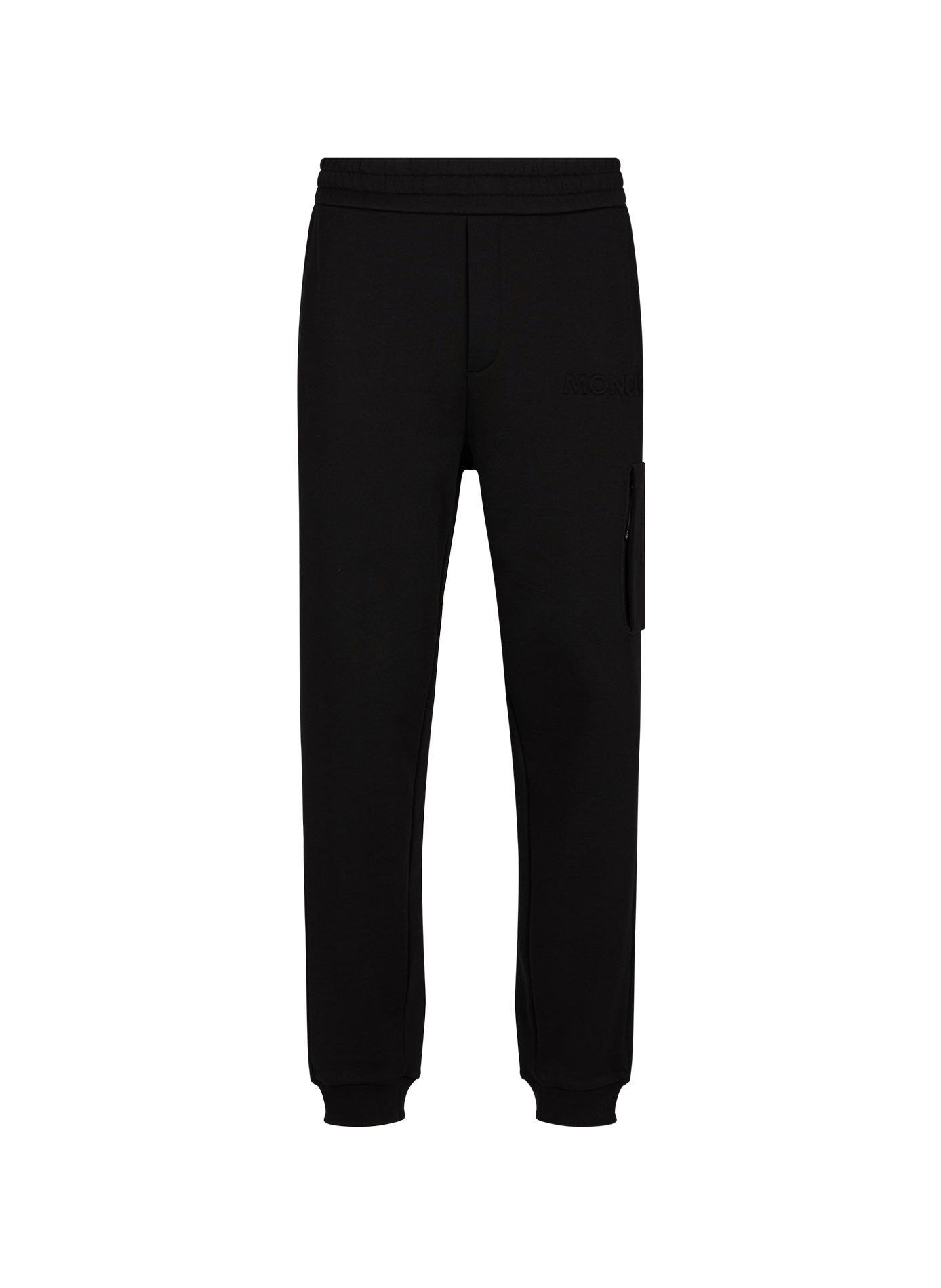 Broek met cargozakken van katoen MONCLER Zwart