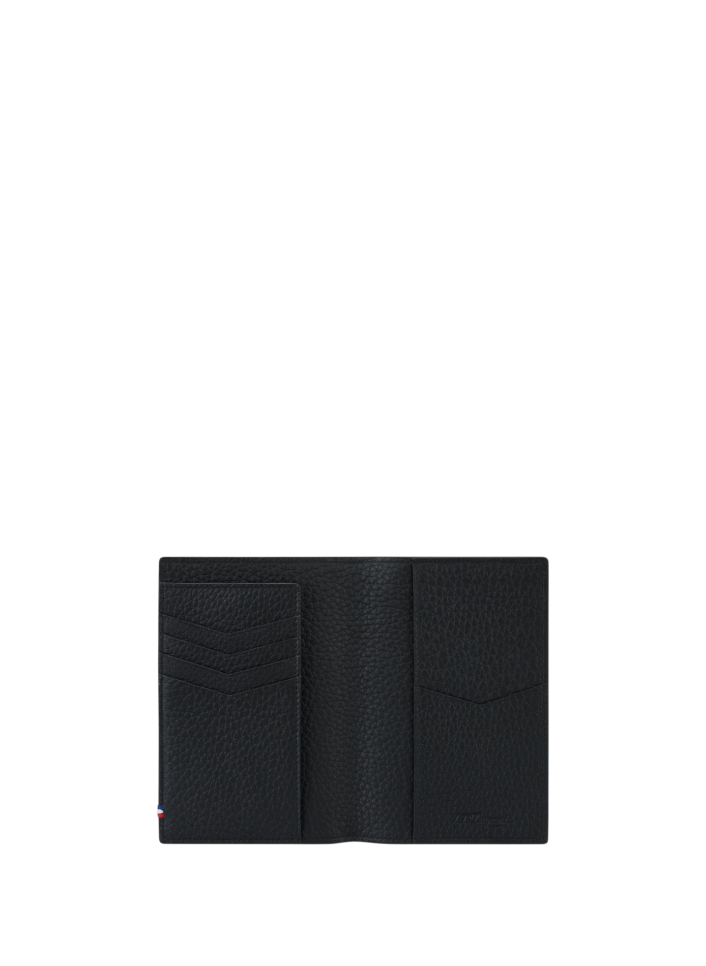 Neo Capsule leather passport holder S.T. DUPONT Black