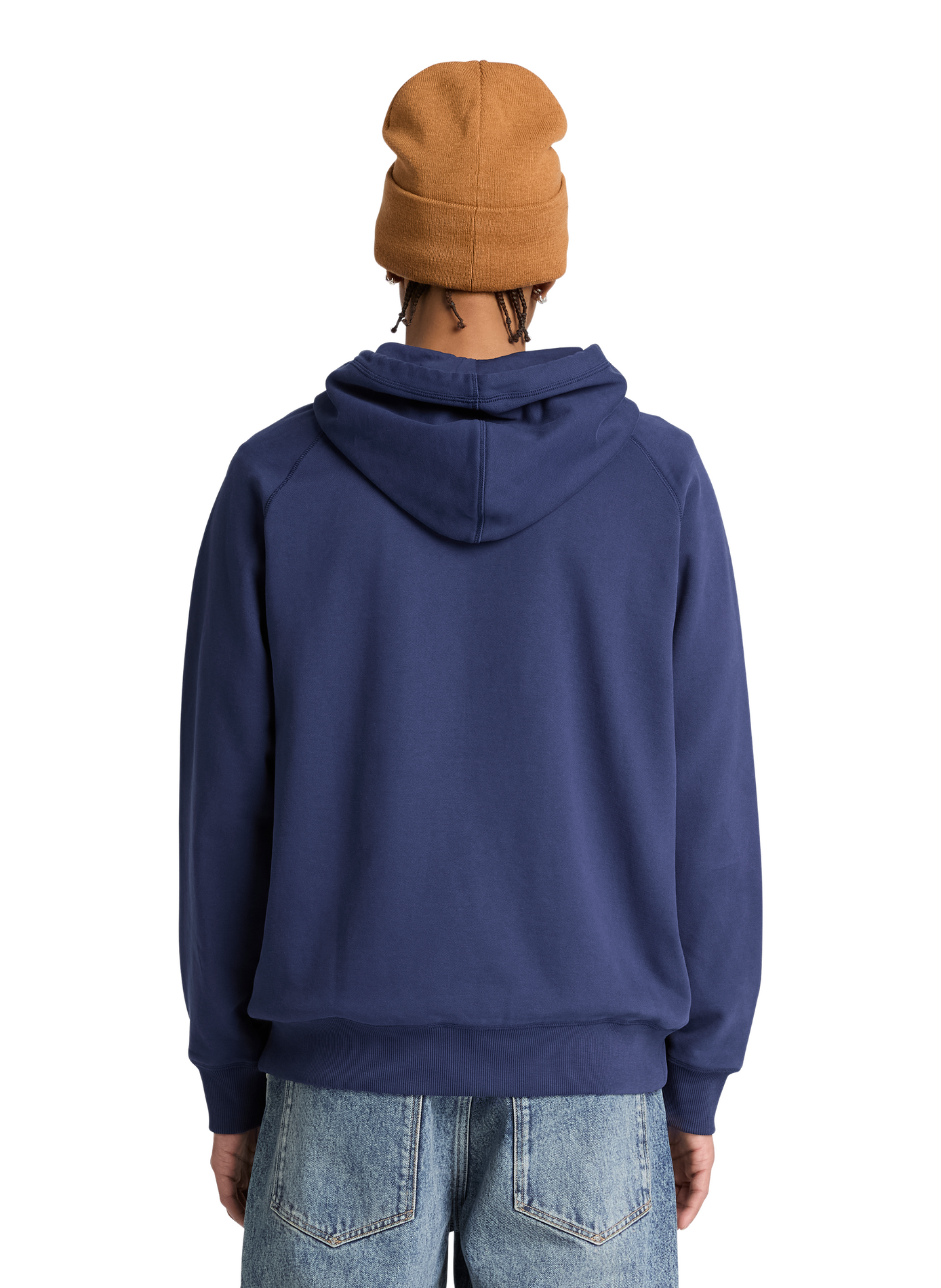 Sweat zippé droit en coton TIMBERLAND Blau