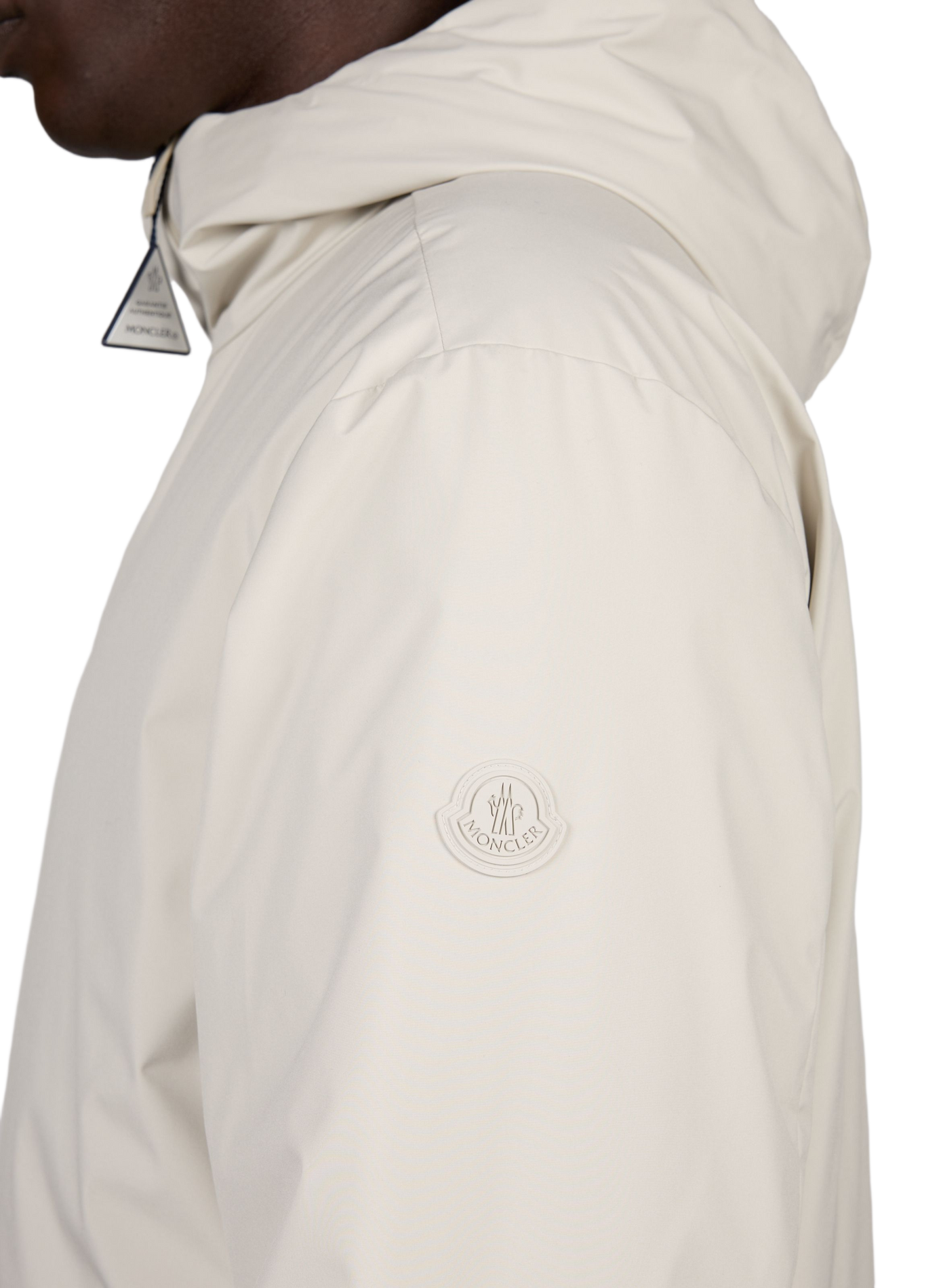 High-neck jacket MONCLER Beige