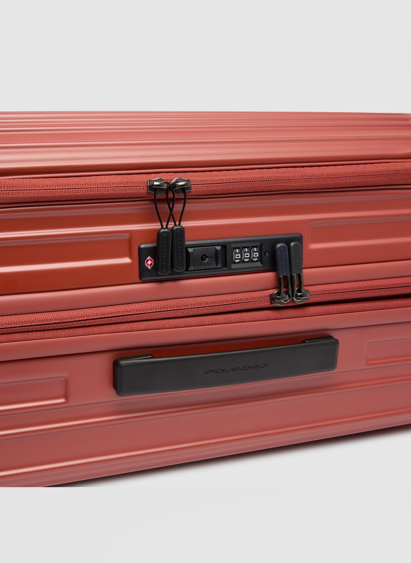 Valise taille moyenne à 4 roues expansible PIQUADRO Marron
