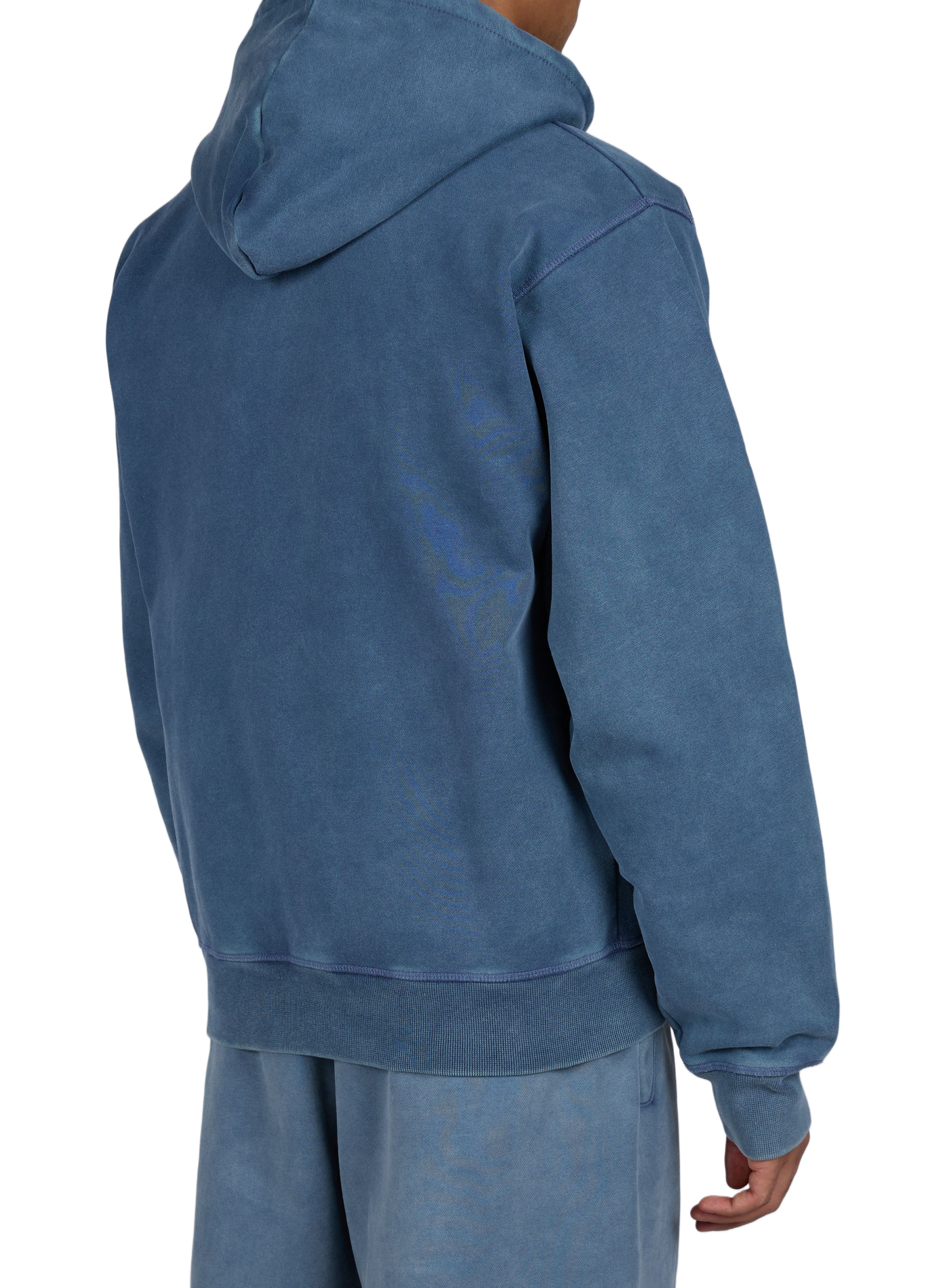 Gerader Kapuzenpullover aus Baumwolle mit Print ARTE ANTWERP Blau