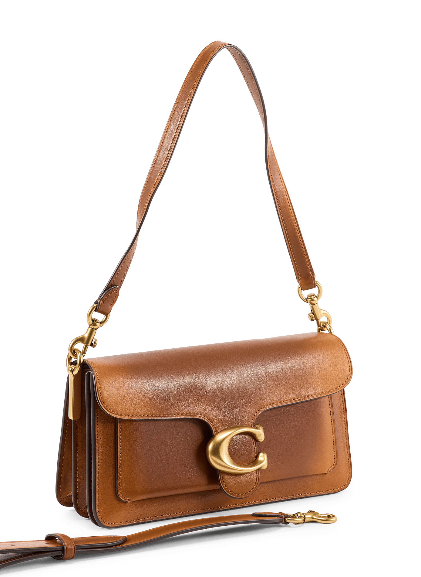 Sac à bandoulière Tabby 26 en cuir COACH Braun