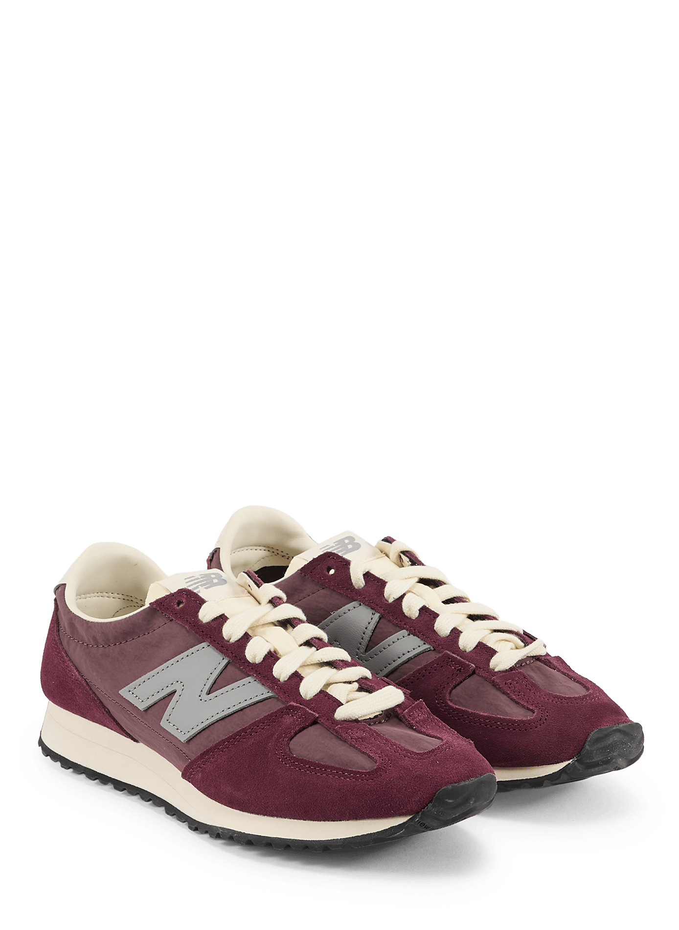 471 low-top mixed-leather sneakers NEW BALANCE Red