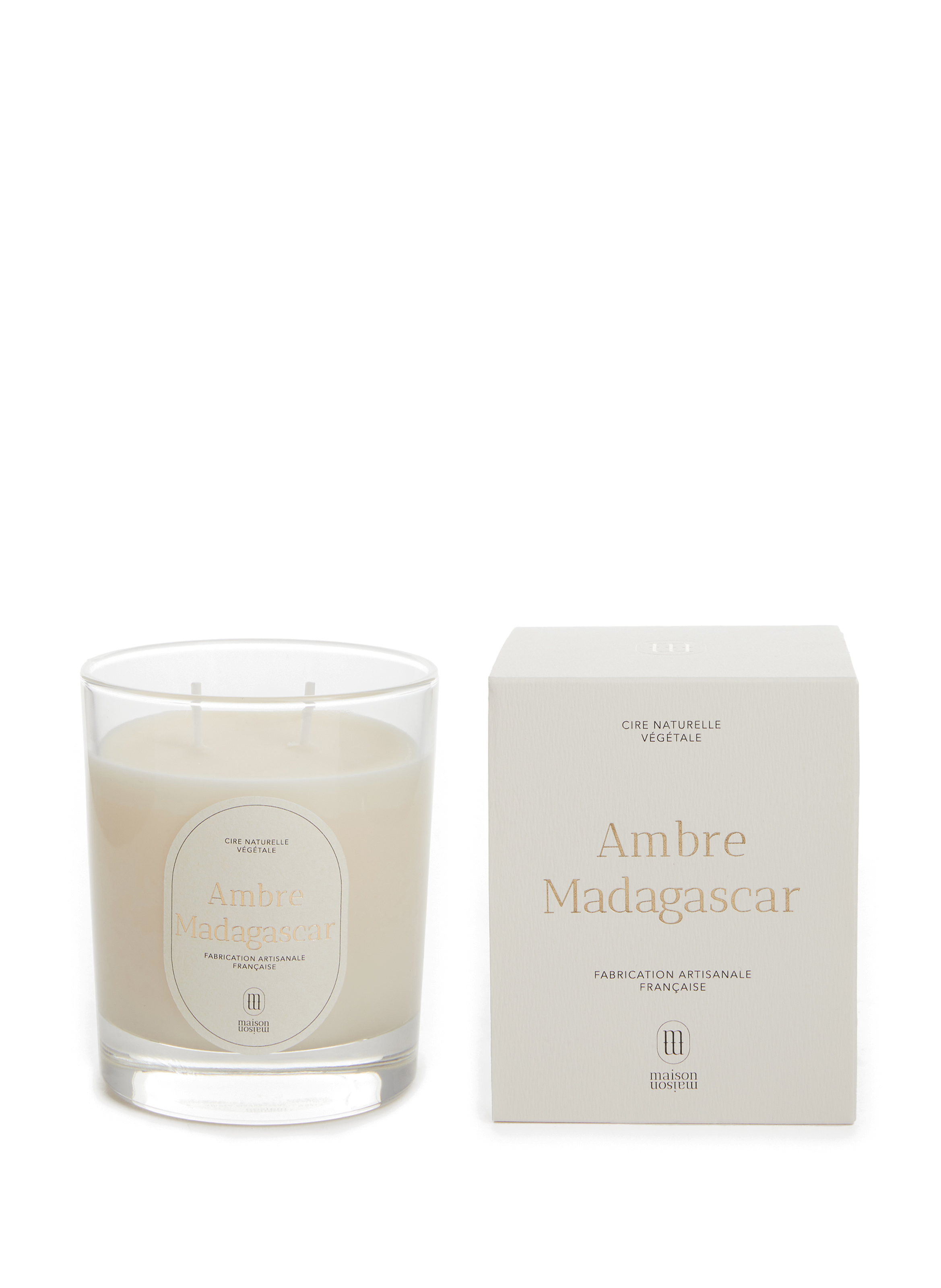 Bougie parfumée - Ambre Madagascar