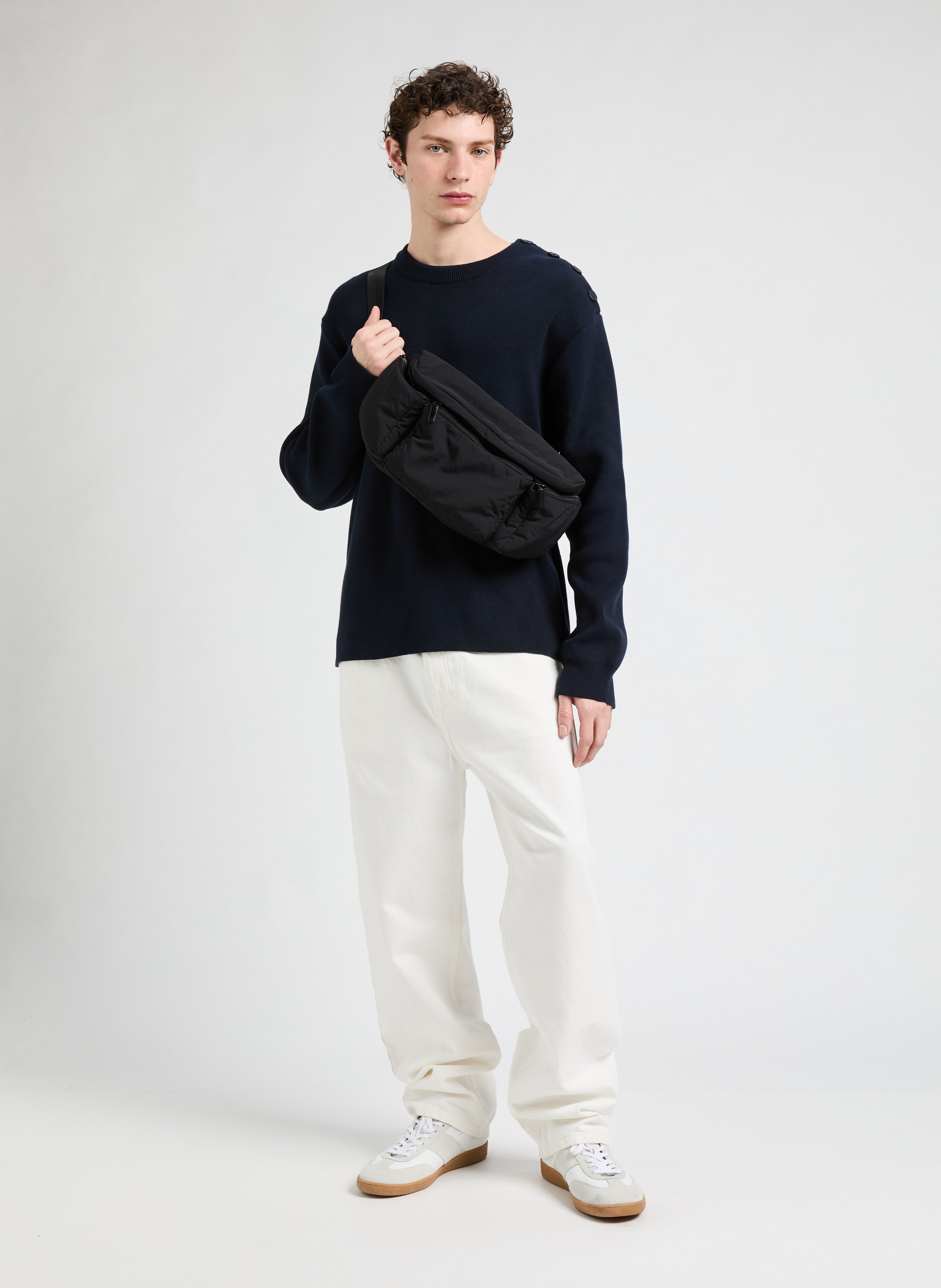 100% cotton sweater SAISON 1865 Blue