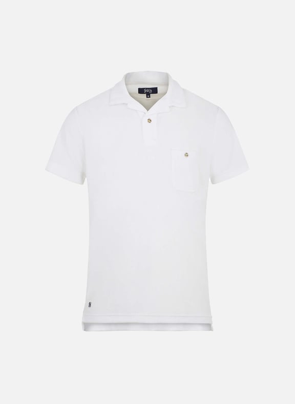 Polo en éponge Blanc by GILI'S GILI'S Polo en éponge Blanc