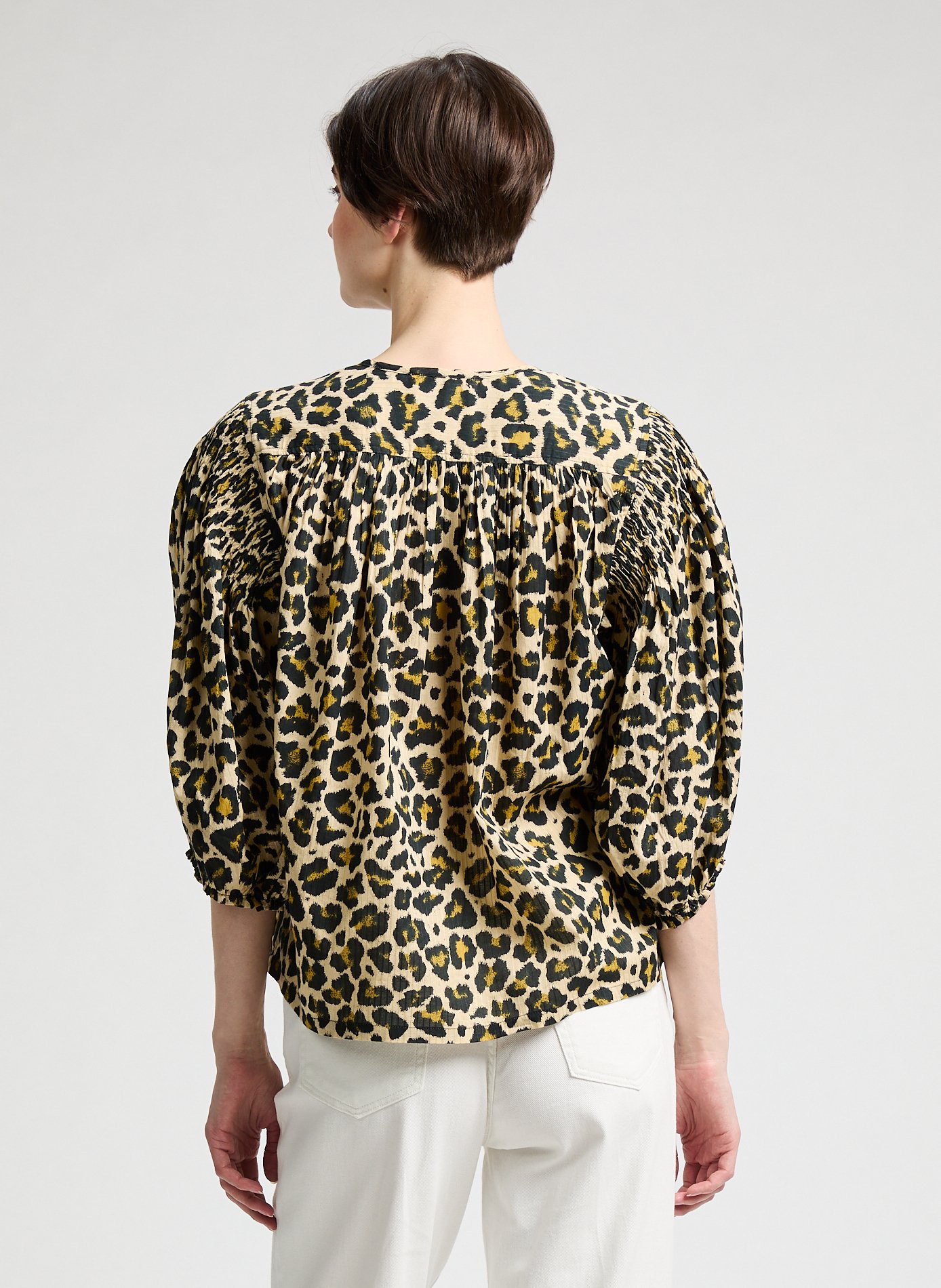 Printed loose-fitting blouse LEON & HARPER Multicolour