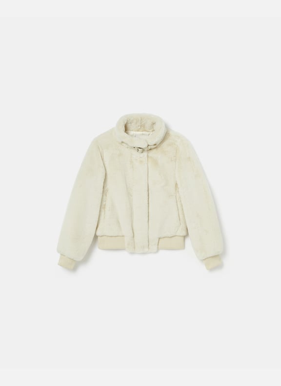 Veste ecru droite - valou Blanc by ZAPA ZAPA Veste ecru droite - valou Blanc