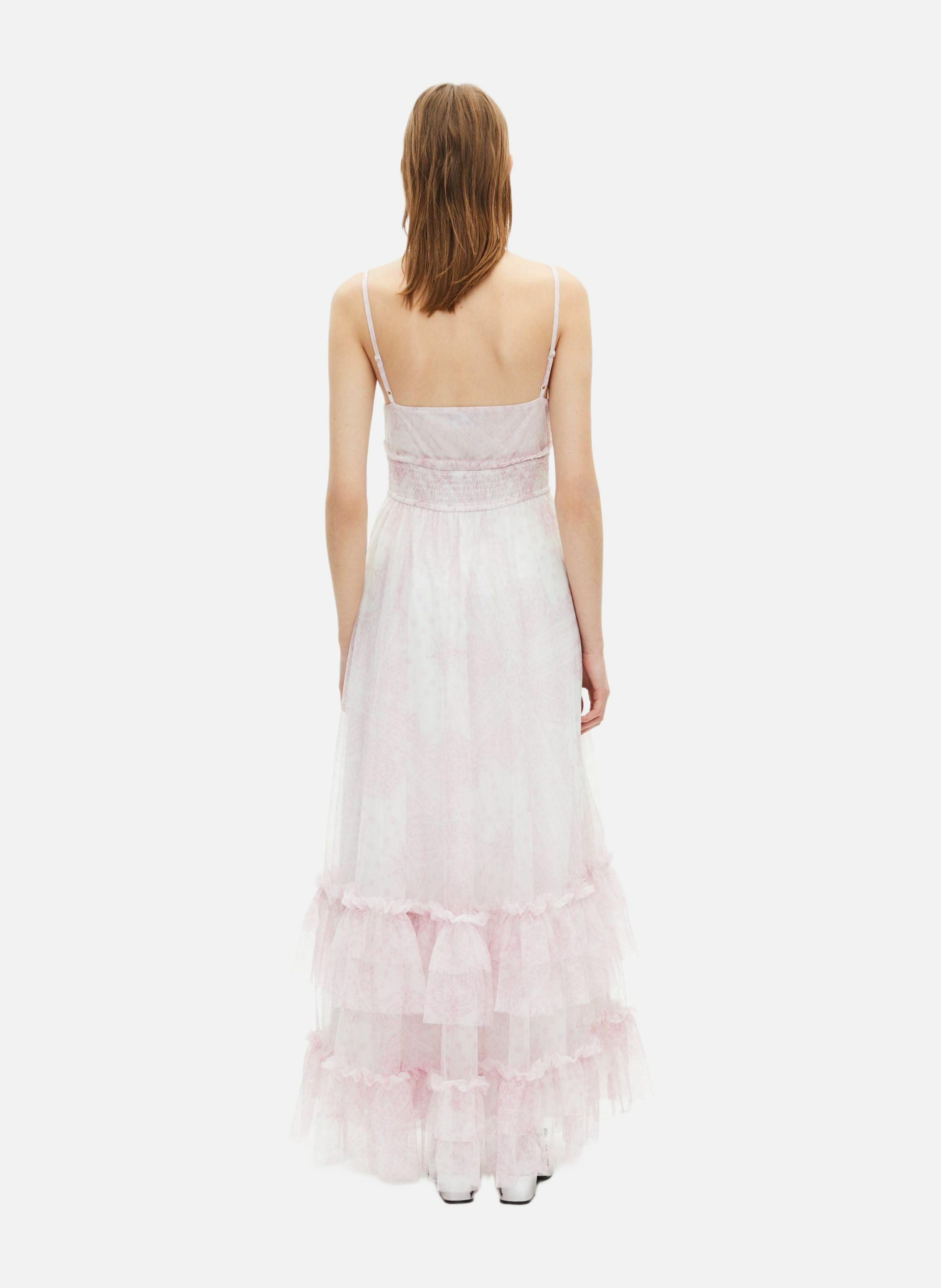 Robe longue en tulle imprimé THE KOOPLES 