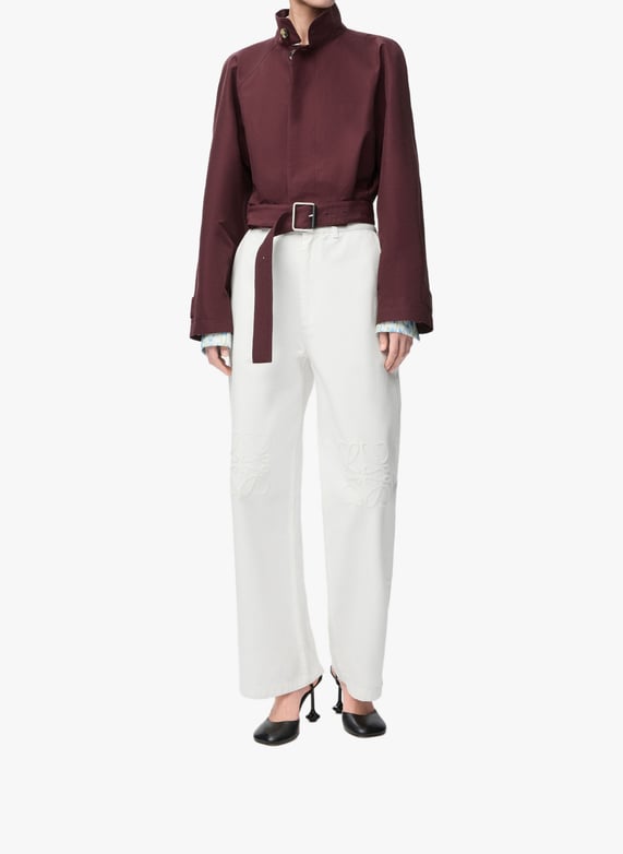 Pantalon droit fluide | Blanc by LOEWE Pantalon droit fluide Blanc