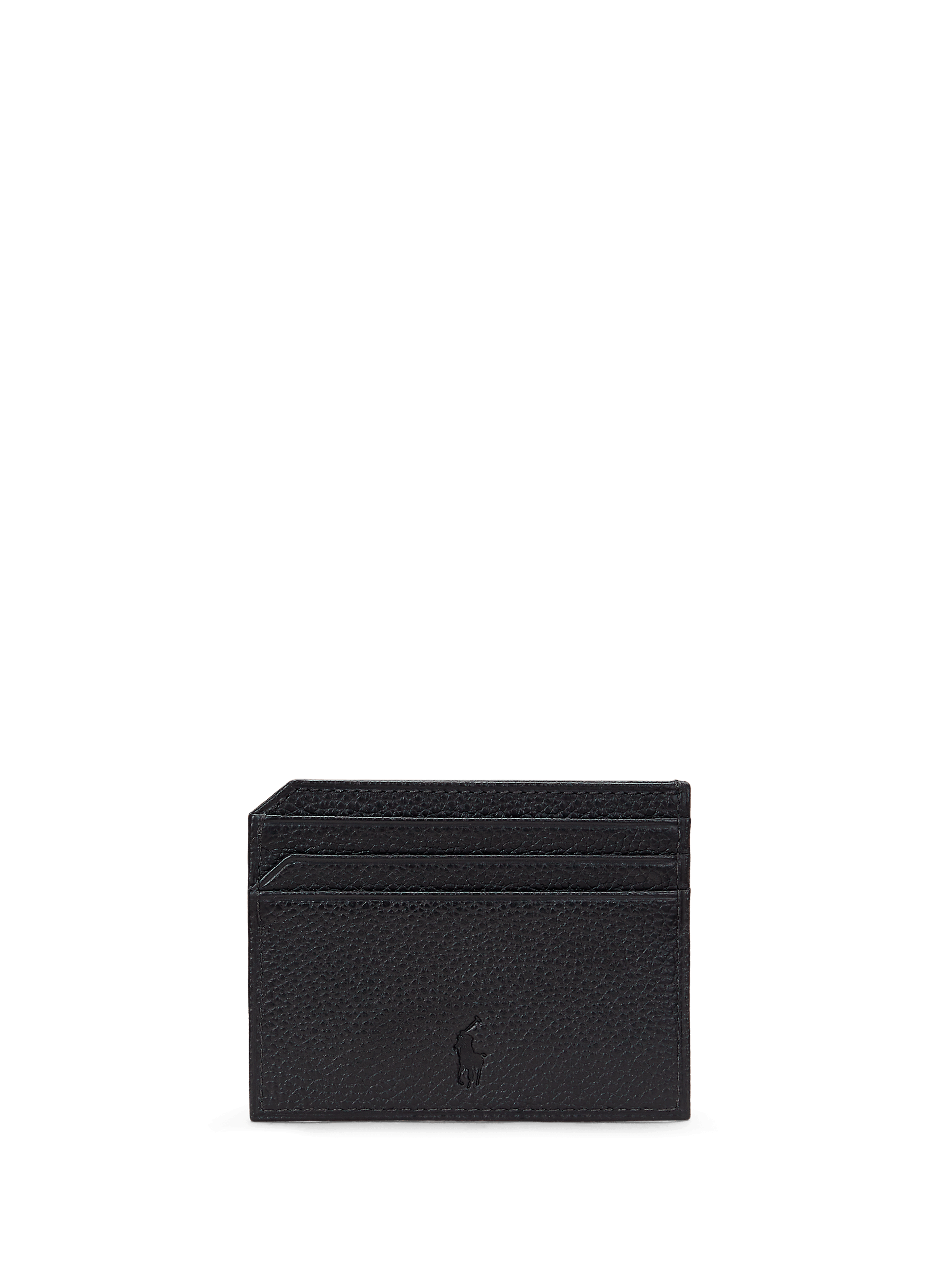 Leather card holder POLO RALPH LAUREN Black