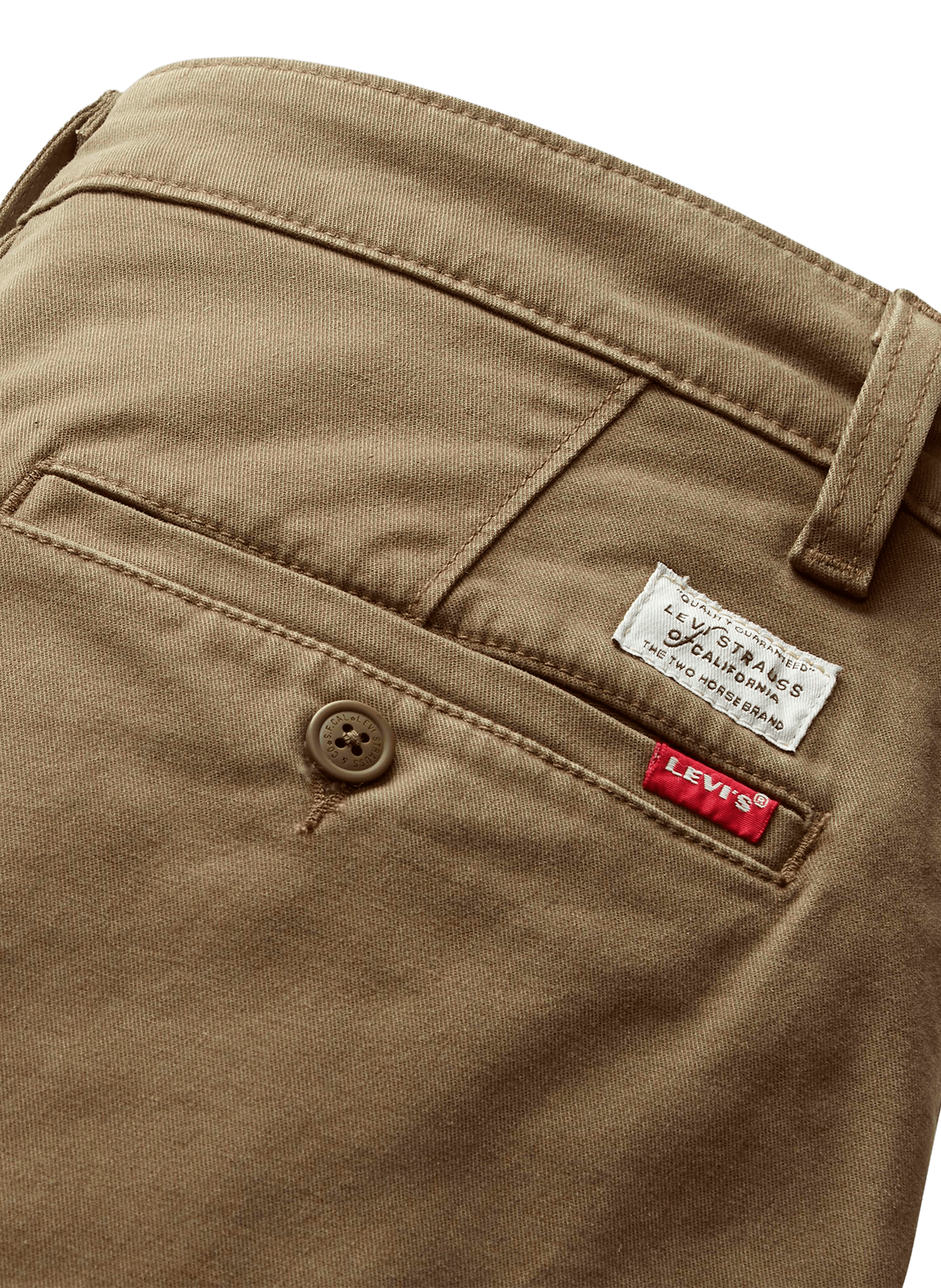 Pantalon Chino en coton mélangé LEVI&#039;S Marron