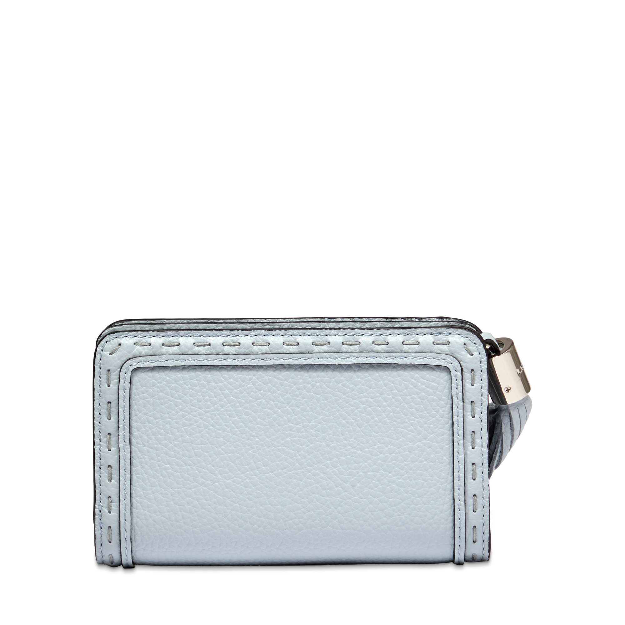 Portefeuille rectangulaire zippé premier flirt de lancel en cuir LANCEL Bleu