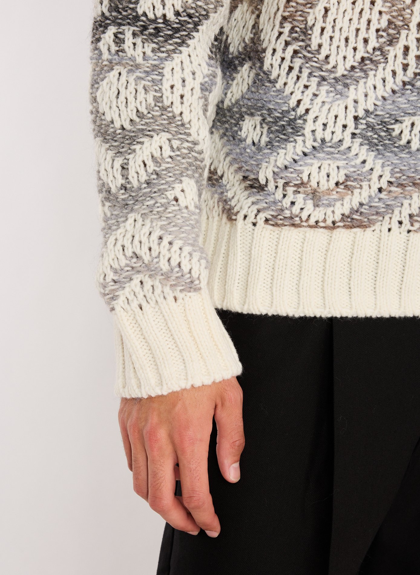 Cotton-blend jumper NN.07 Beige