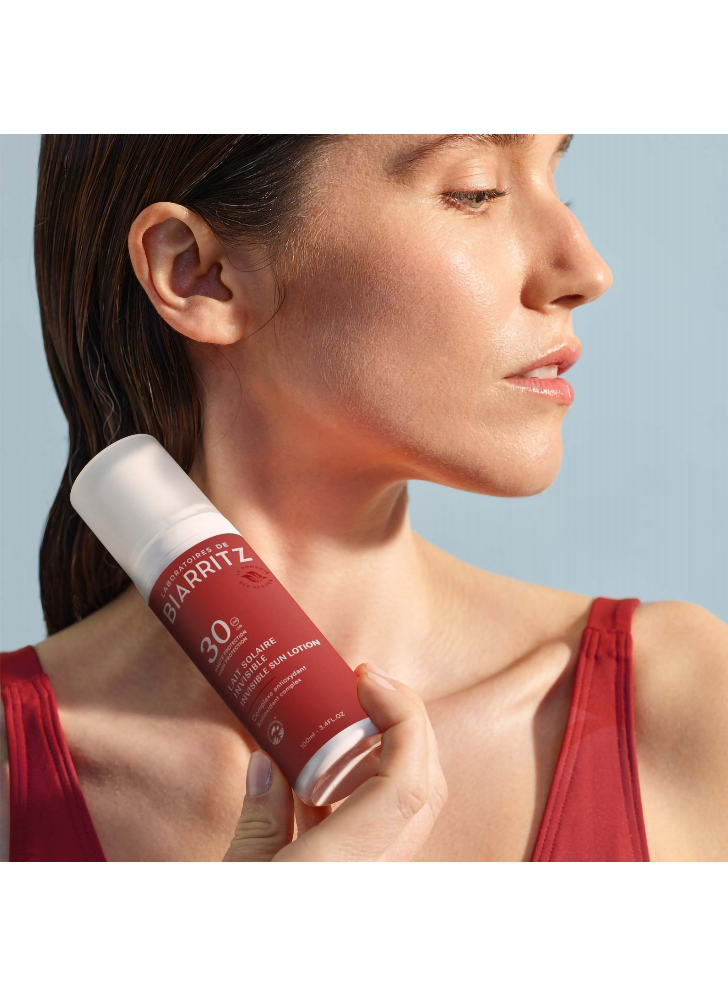 Lait solaire satiné SPF30 No color