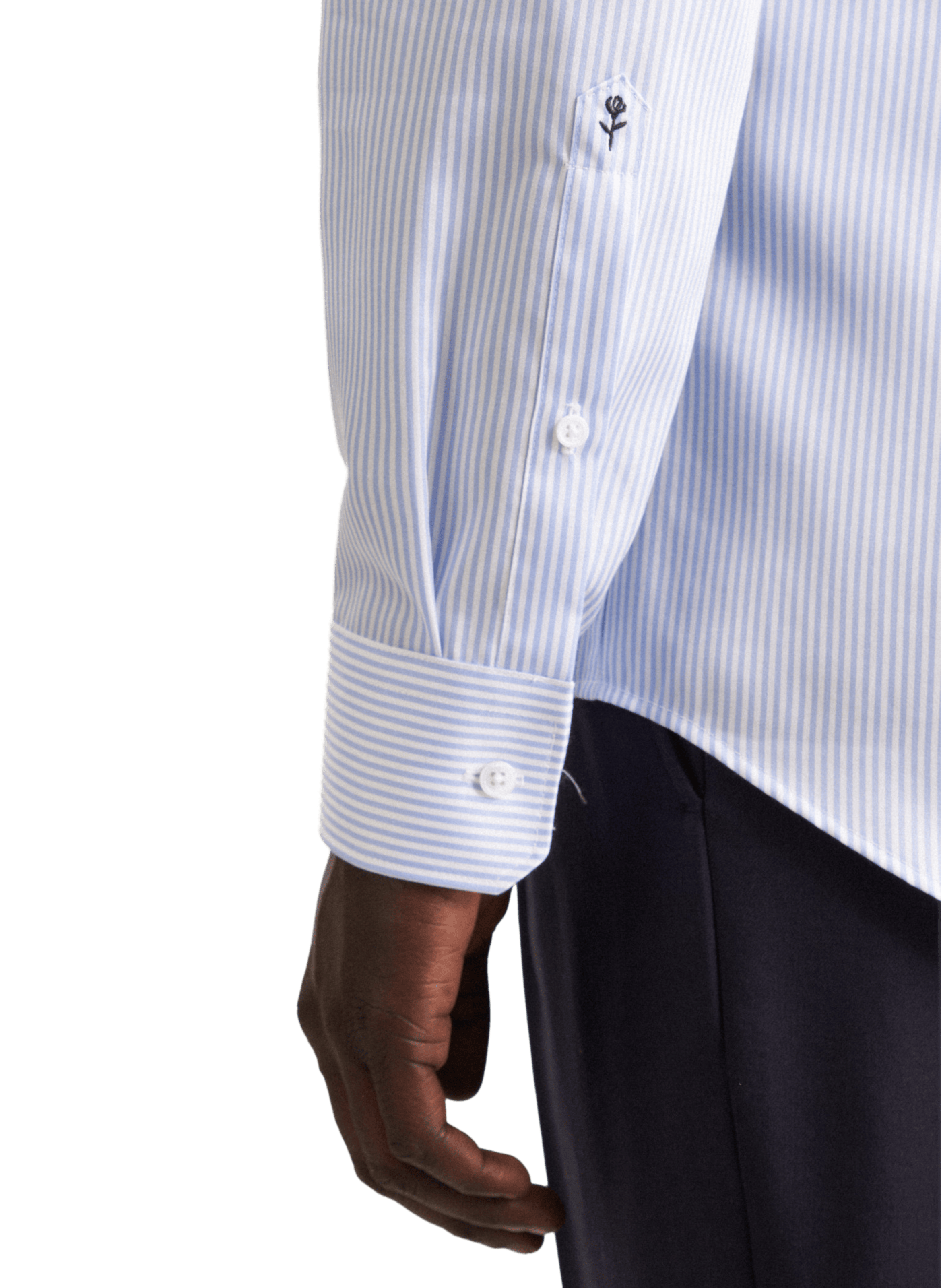 Non-iron shirt SEIDENSTICKER Blue