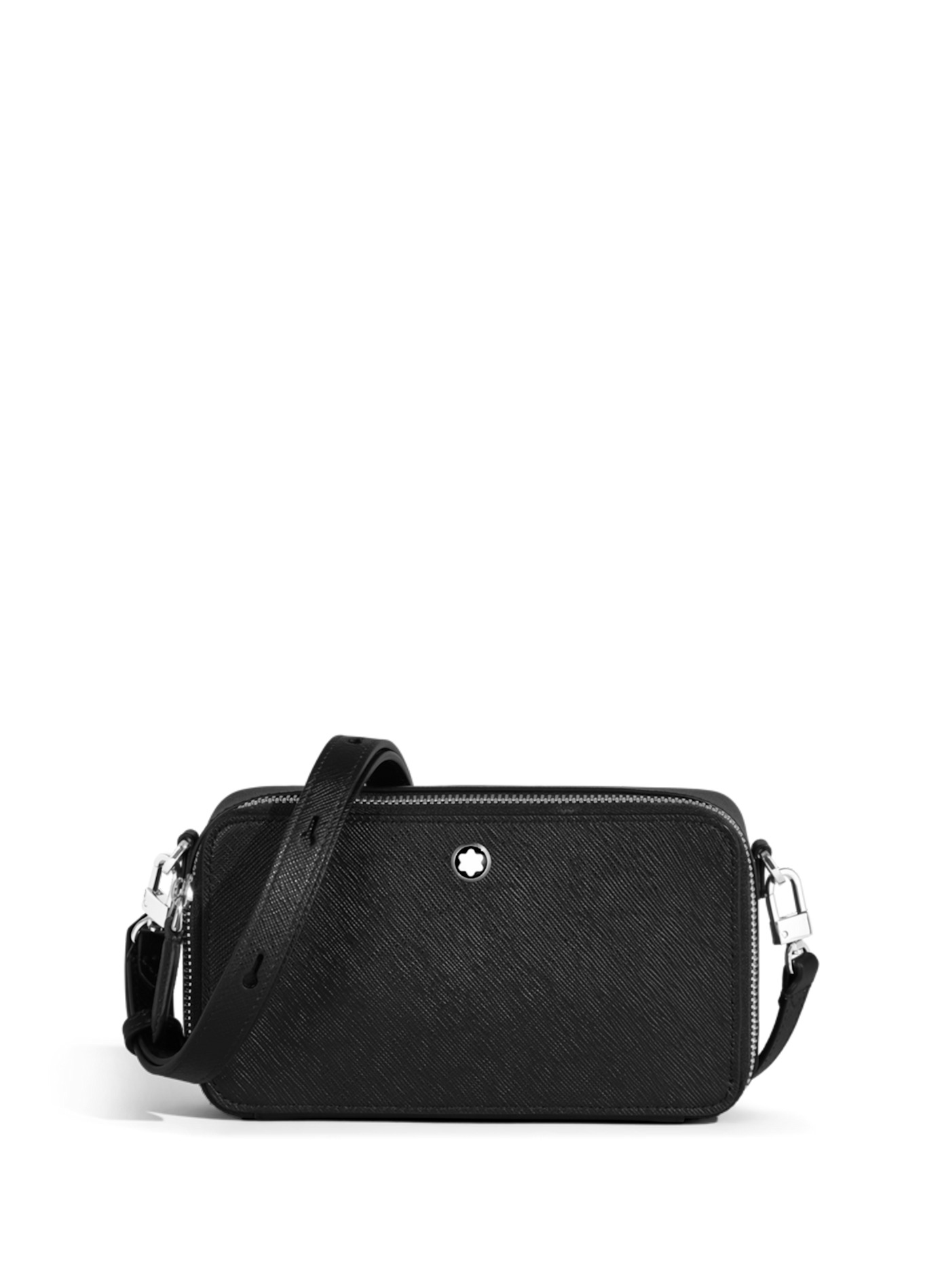 MONTBLANC Leather camera bag Black