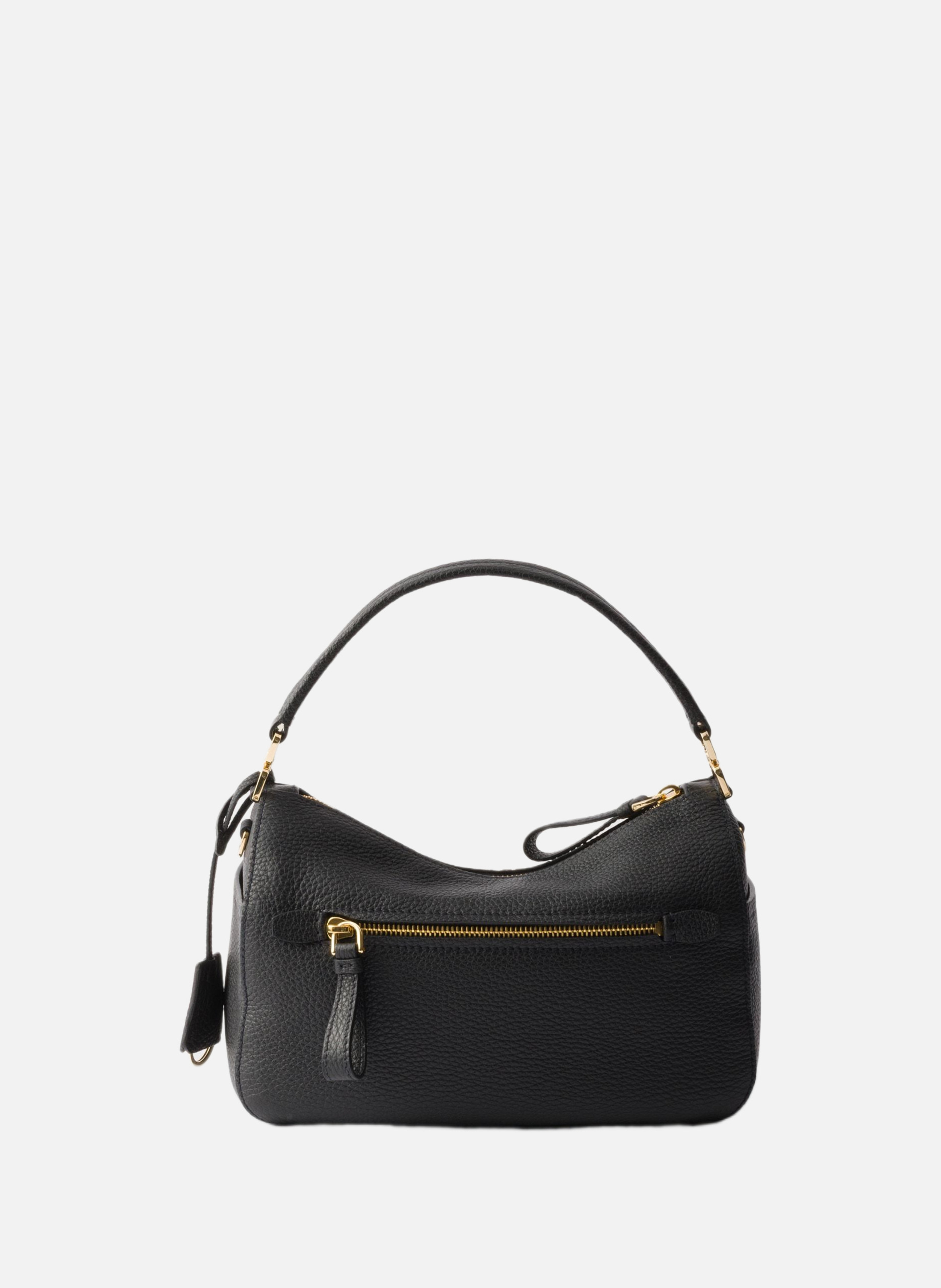 Petit sac en cuir PRADA Noir
