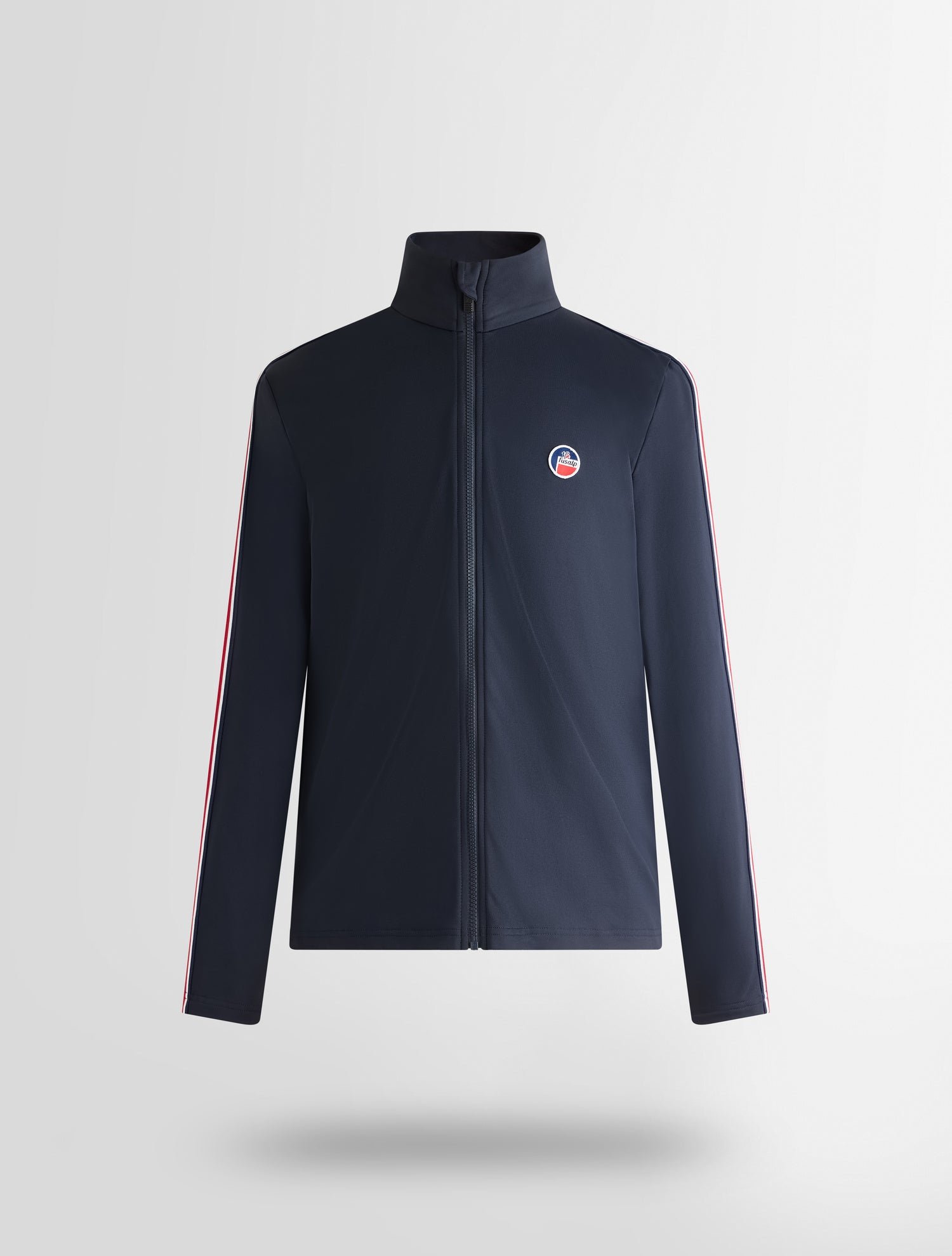 Veste technique mariozip col montant coupe regular FUSALP Bleu