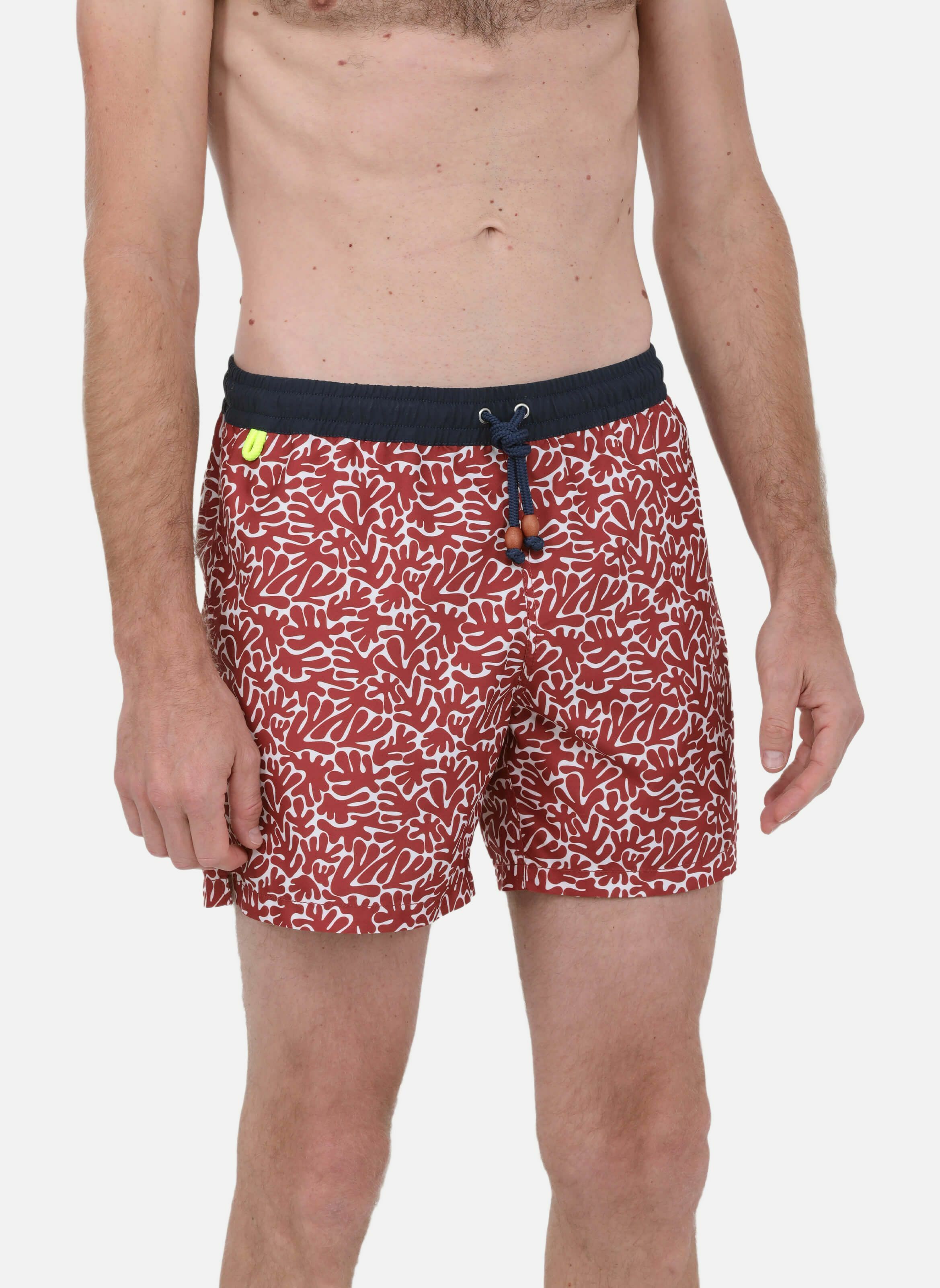 Short de bain   terracotta maupiti GILI'S Marron