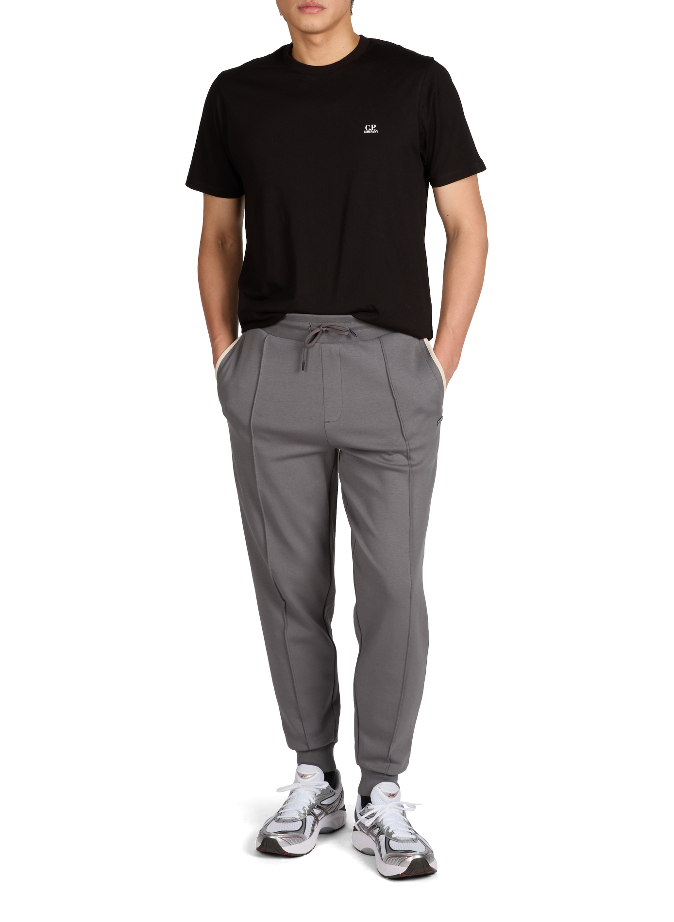 Cotton-blend joggers BOSS Grey