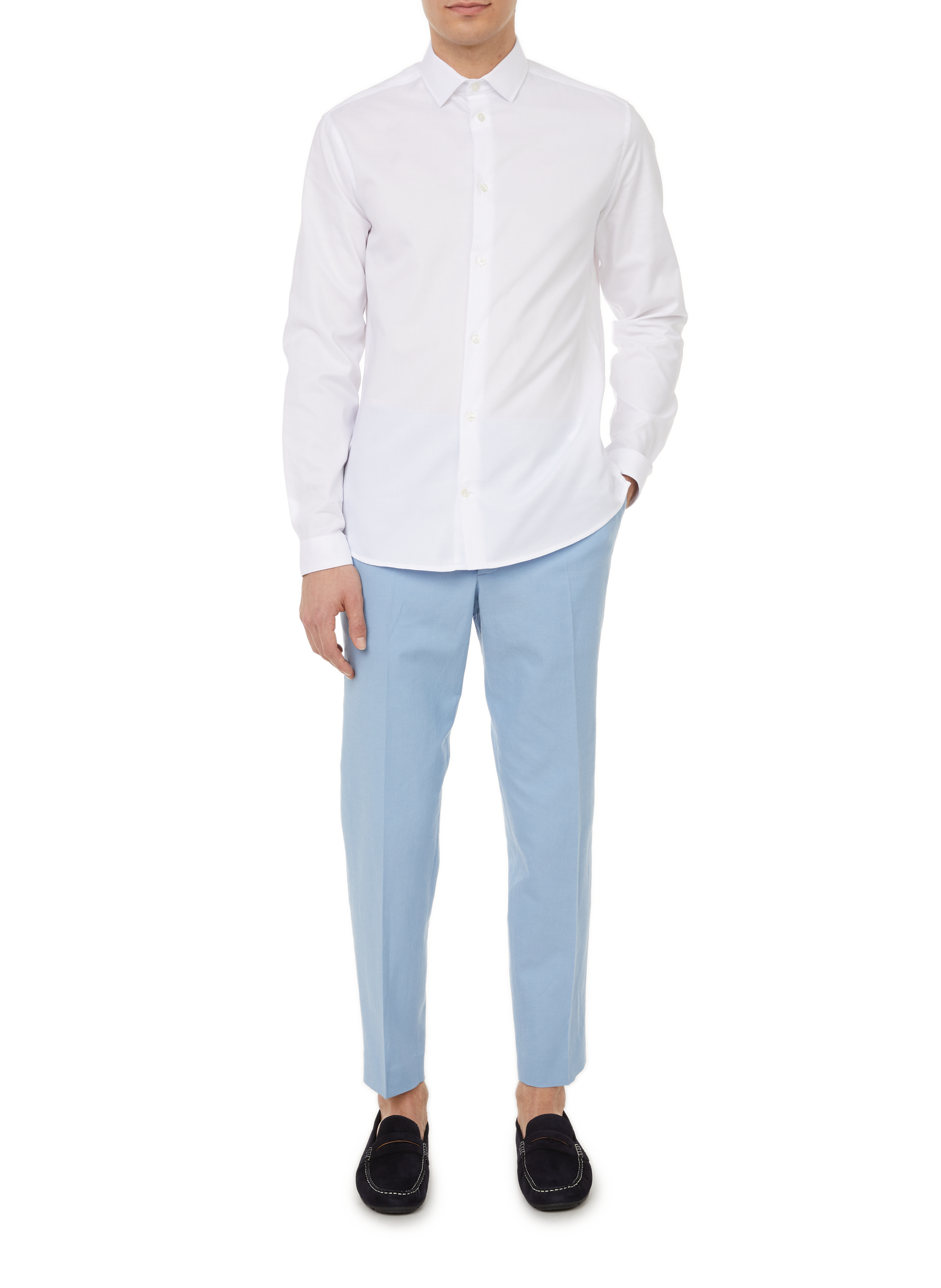 Cotton shirt AU PRINTEMPS PARIS White