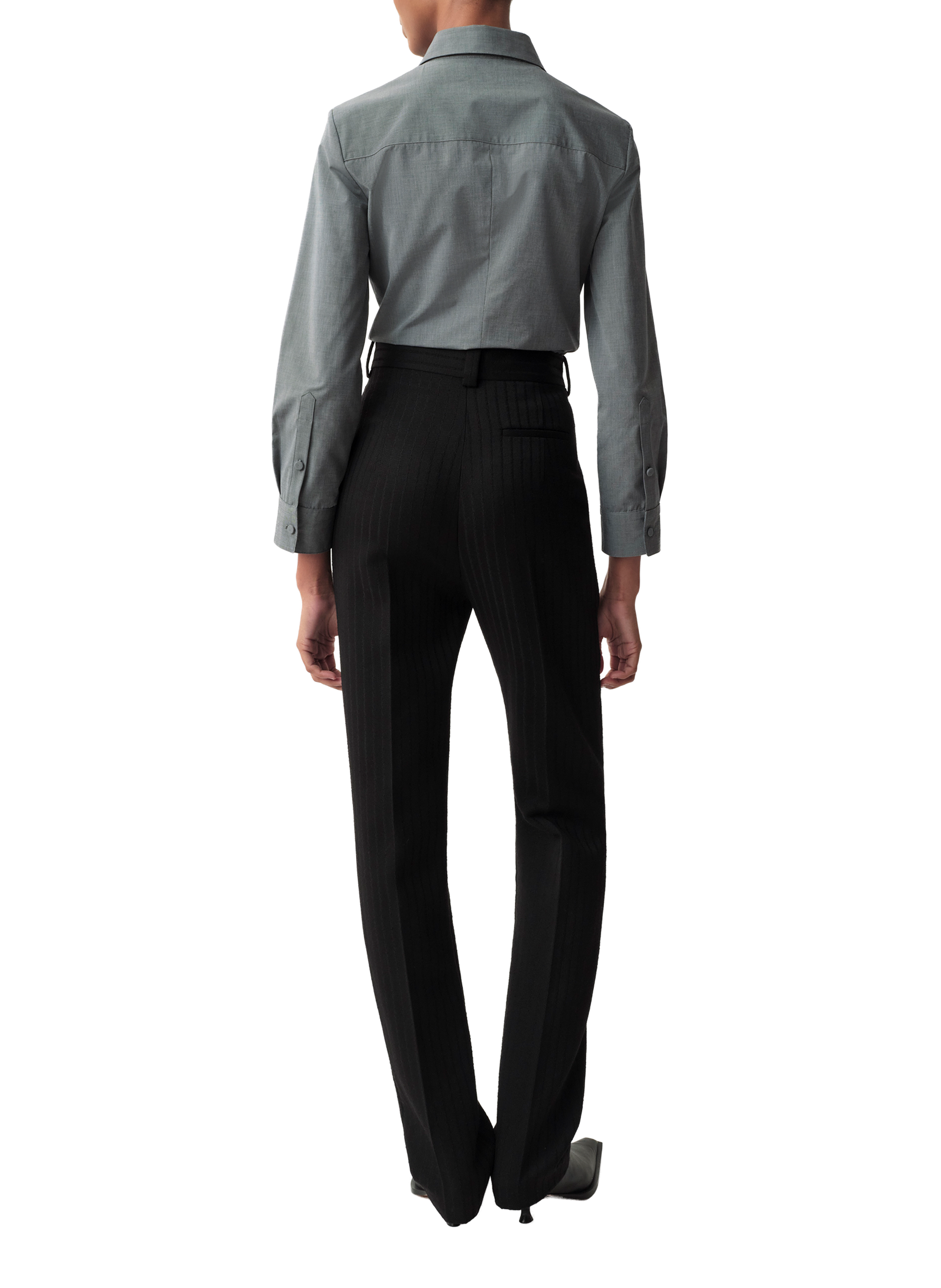 Pantalon Lucia en laine  CK COLLECTION Noir