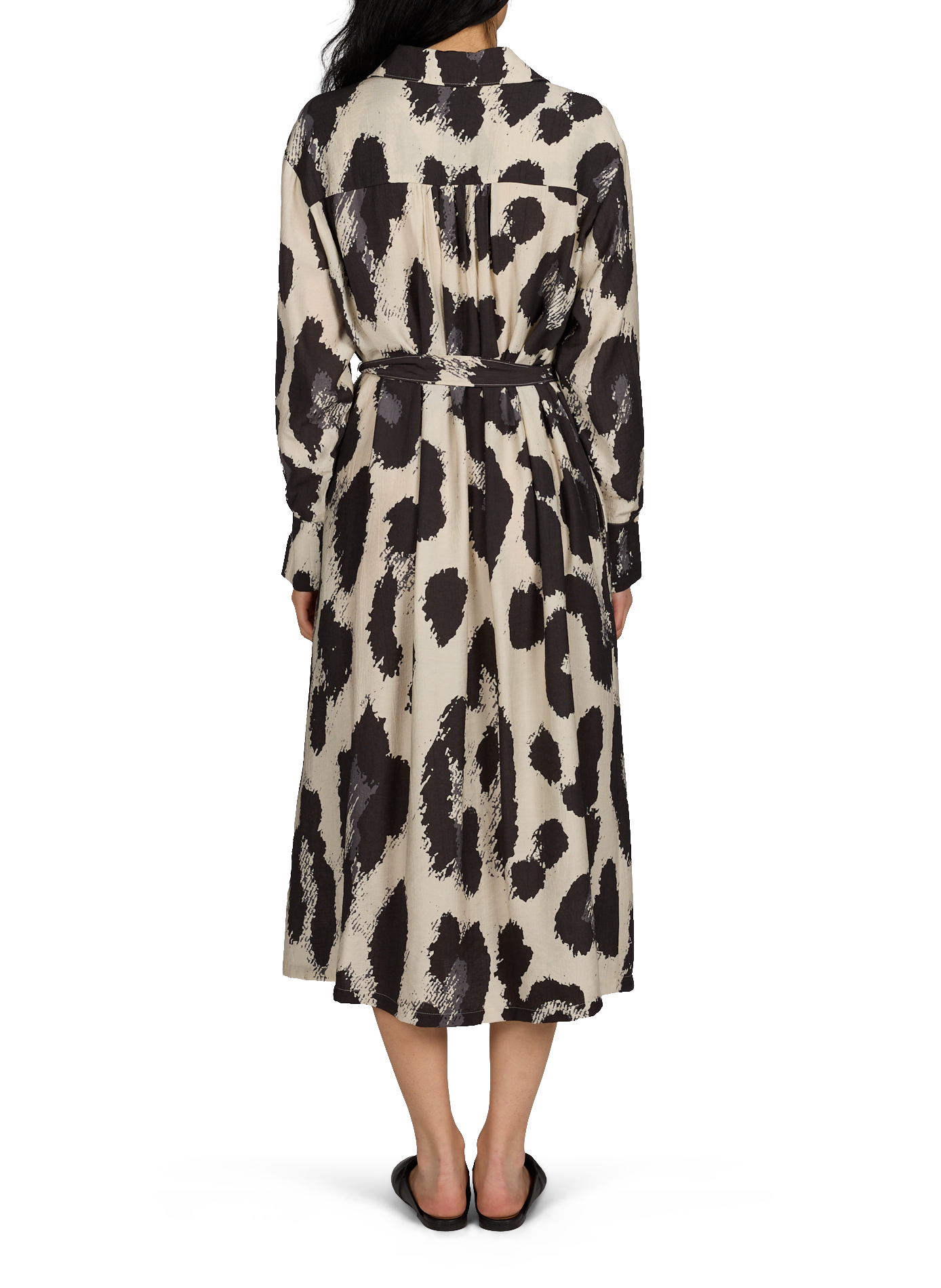 Midi printed dress Karalie Jusia MSCH Multicolour