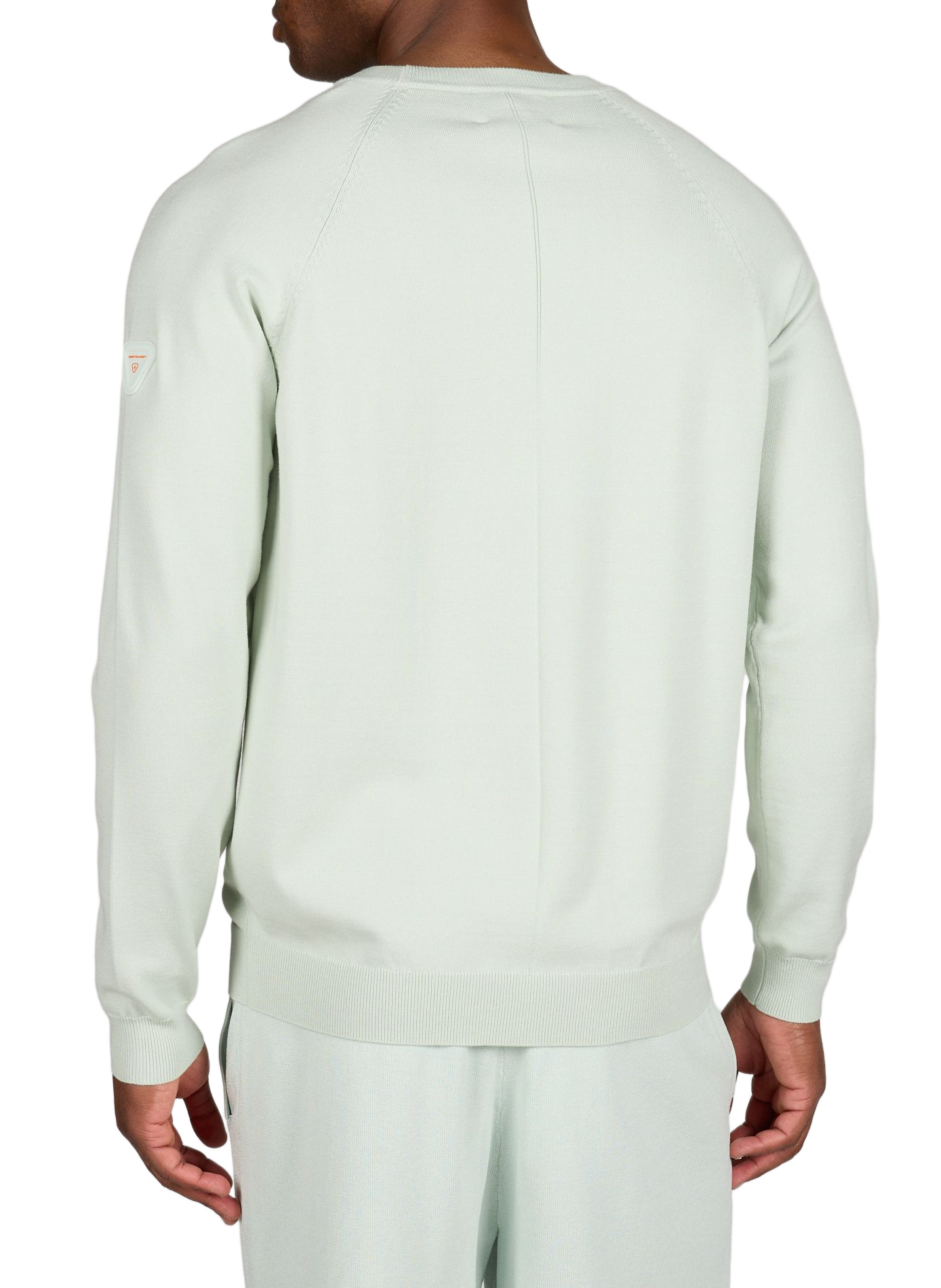 Einfarbiger Pullover mit Logo GERTRUDE ET GASTON Grun