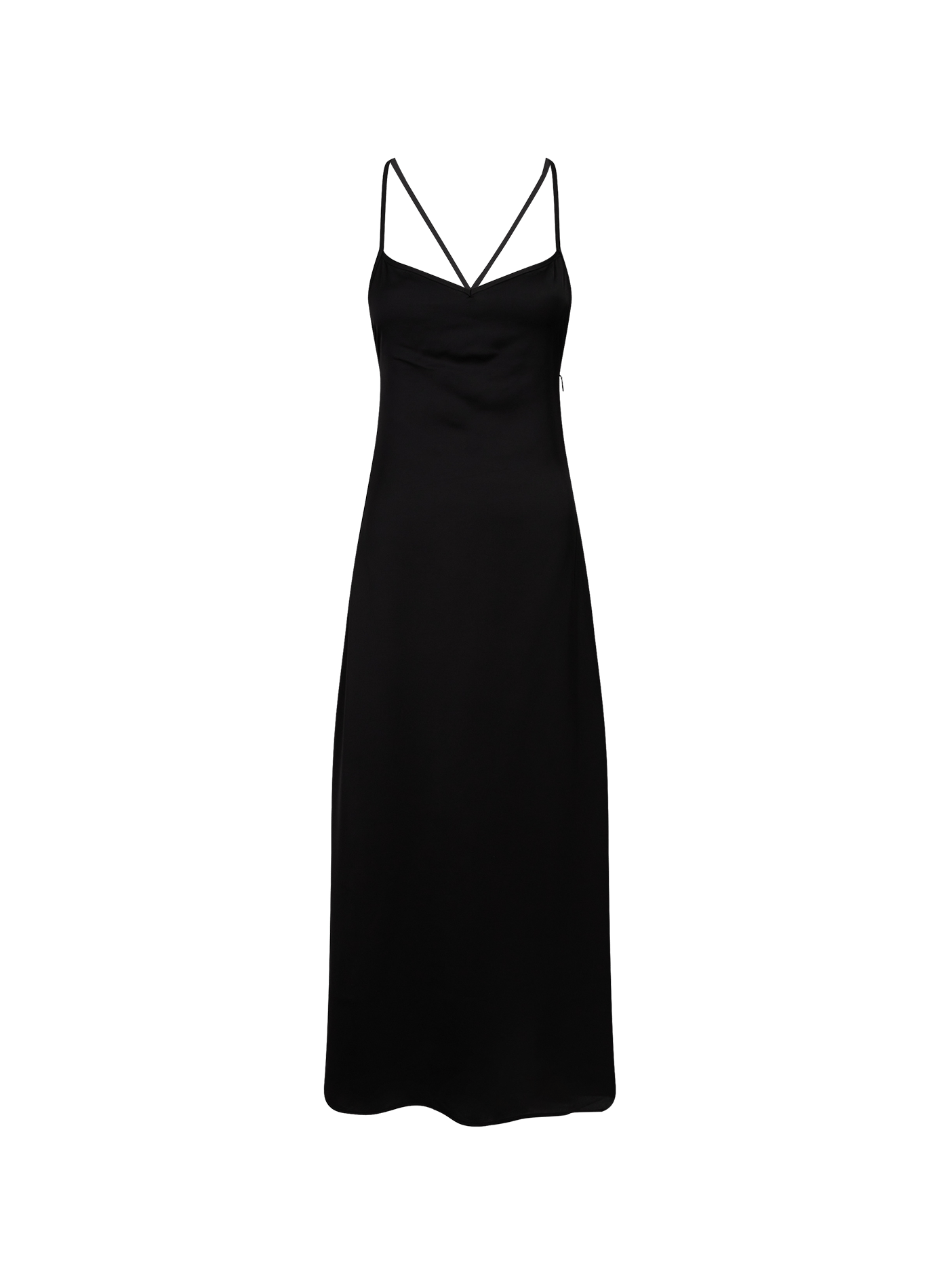 Robe en satin Axelle SAISON 1865 Noir