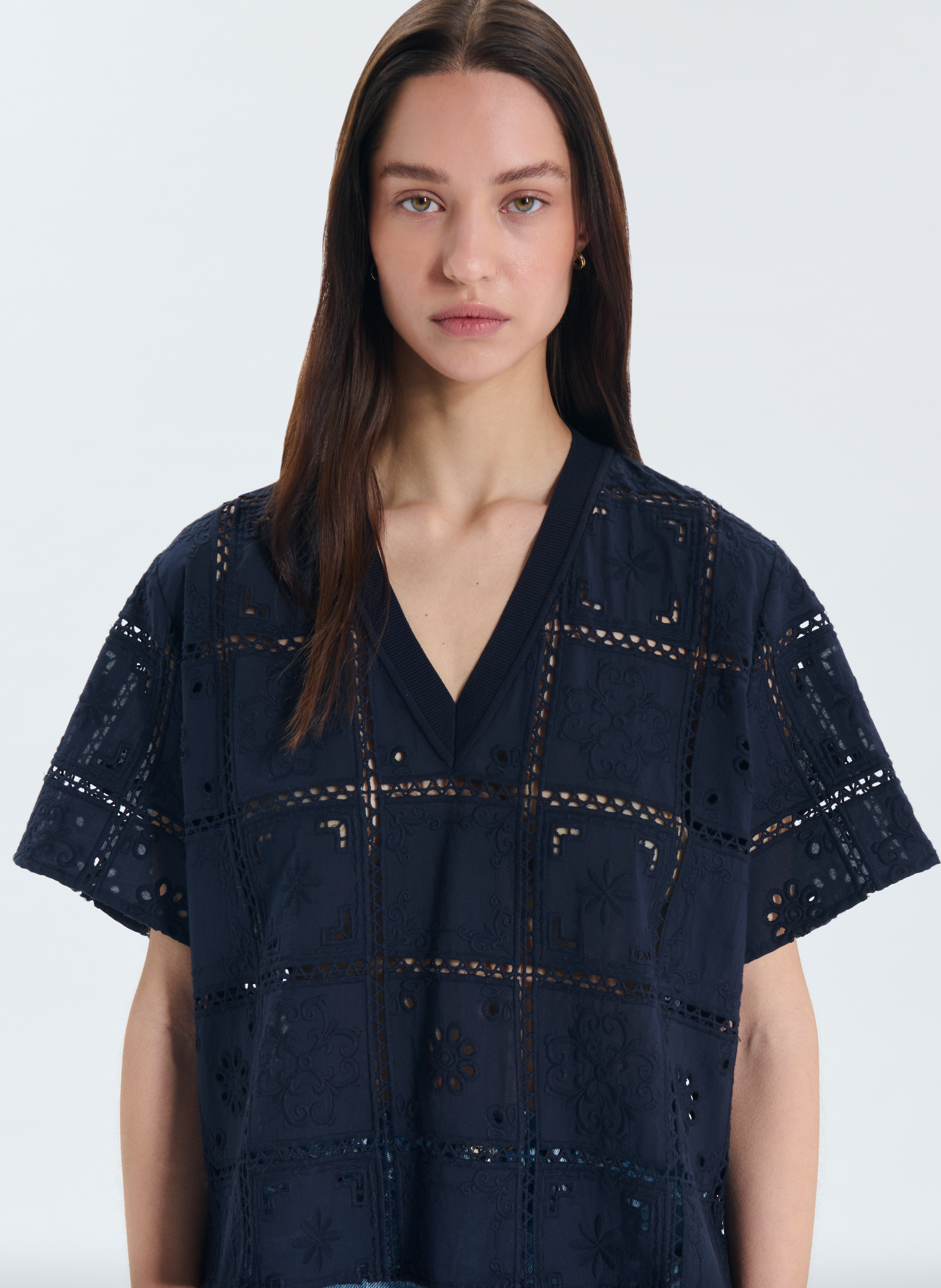Top  tristan ZAPA Bleu
